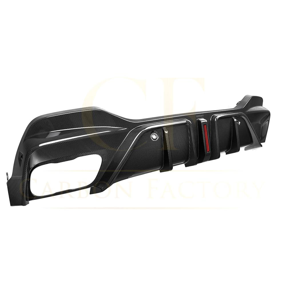 SQ Style Pre-preg Carbon Fibre Rear Diffuser for BMW G06 LCI X6 20-Present - Carbon Factory