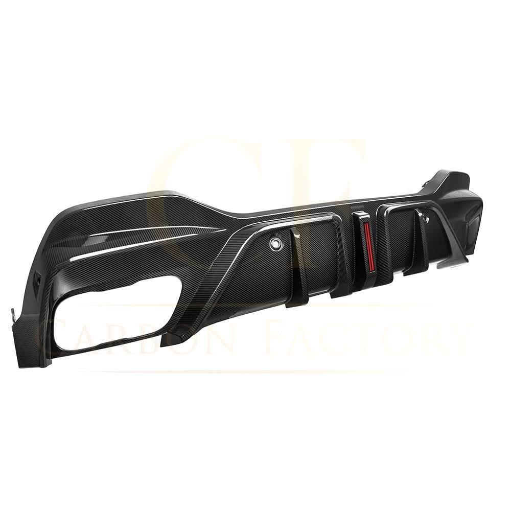 SQ Style Pre-preg Carbon Fibre Rear Diffuser for BMW G06 LCI X6 20-Present - Carbon Factory