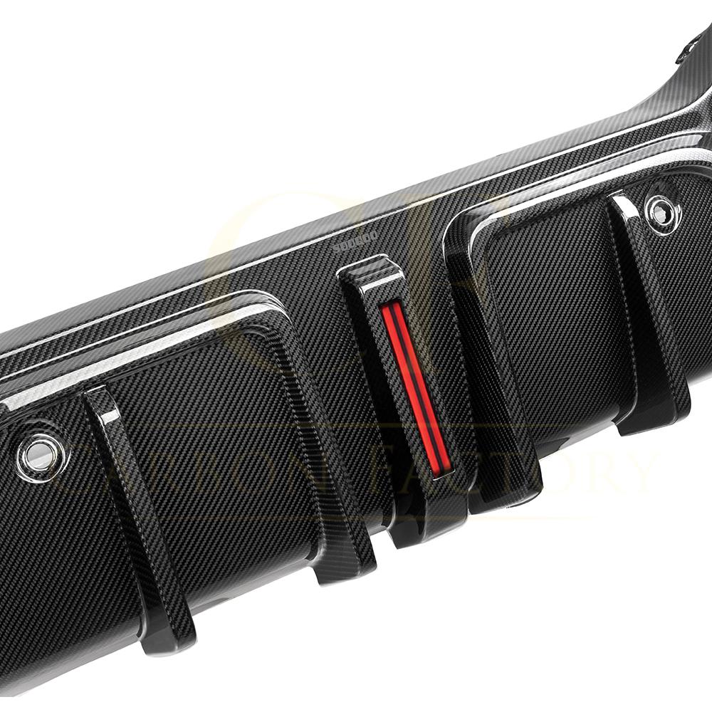 SQ Style Pre-preg Carbon Fibre Rear Diffuser for BMW G06 LCI X6 20-Present - Carbon Factory