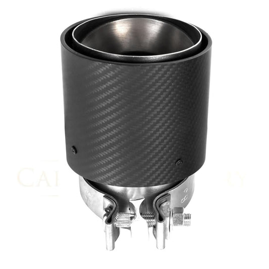 Carbon Factory OEM Style Pre-Preg Carbon Fibre Exhaust Tips for BMW G90 G99 M5 2025-Present - Carbon Factory