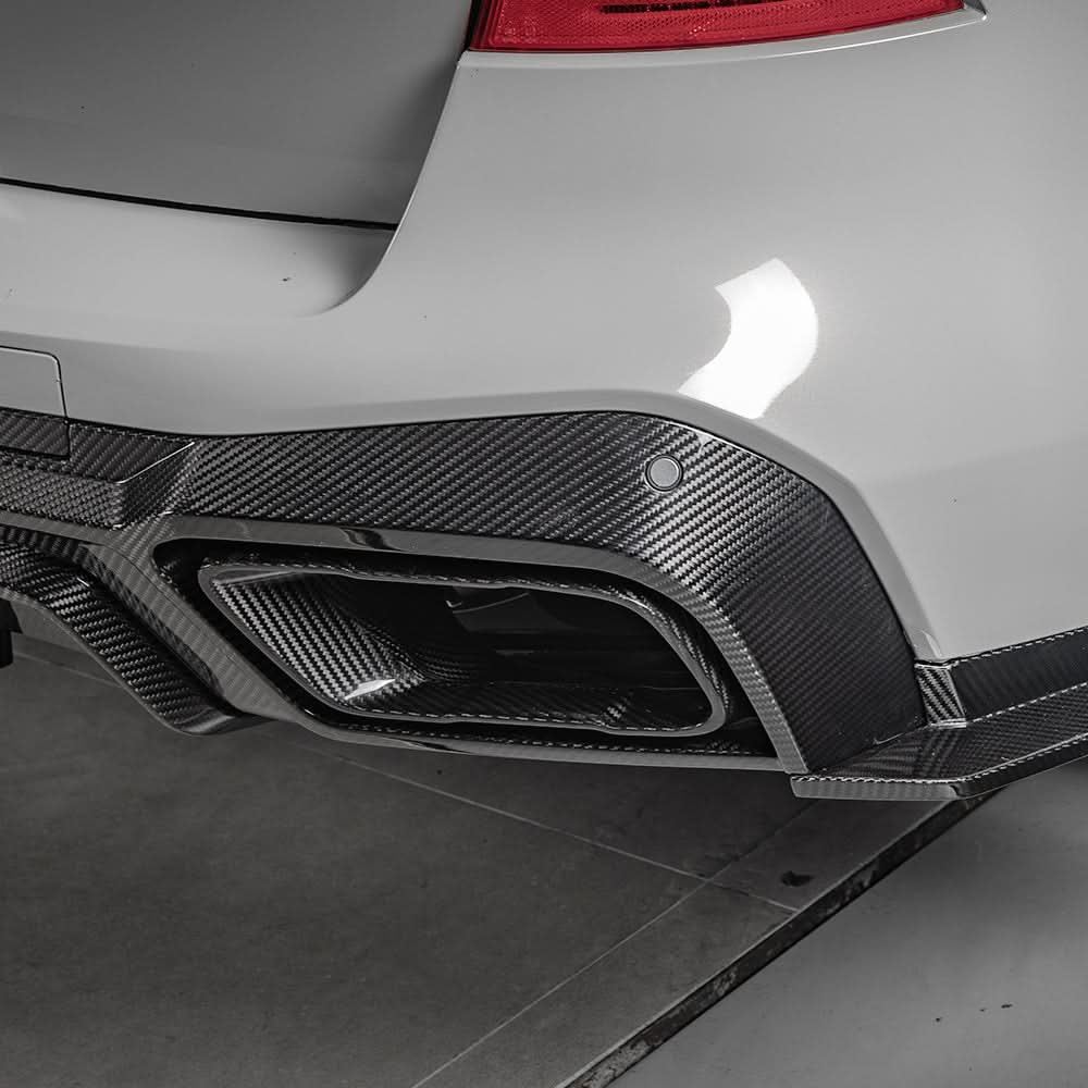 Pre-preg Carbon Fibre Exhaust Tips for BMW G05 X5 LCI 23-25 - Carbon Factory
