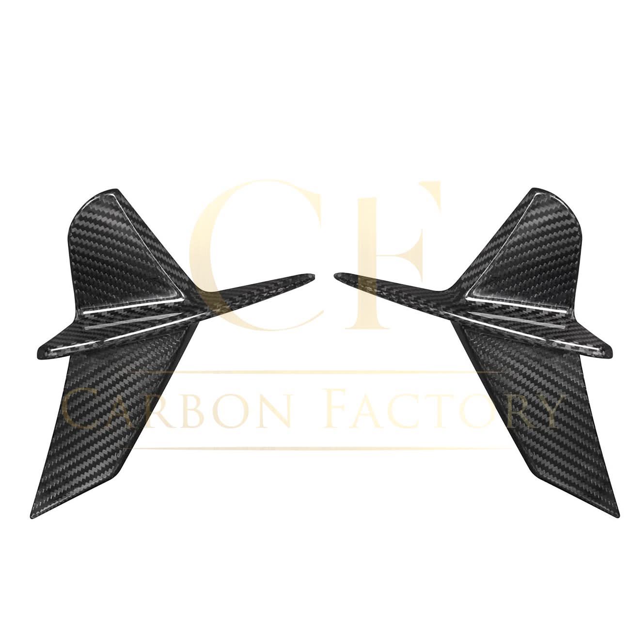 B Style Pre-Preg Carbon Fibre Rear Canards for BMW G14 G15 G16 8 Series 20-24 - Carbon Factory