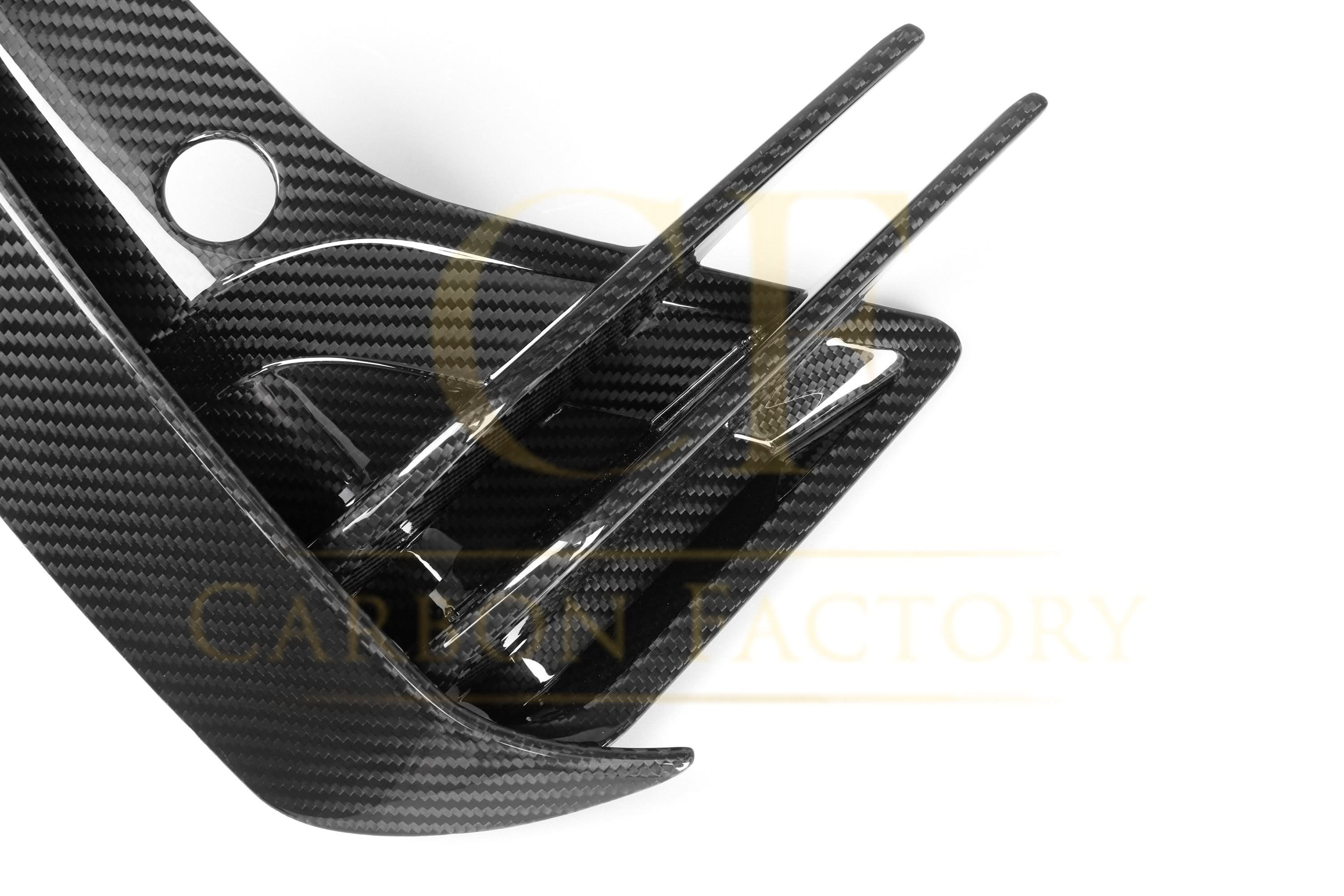 DS Style Pre-Preg Carbon Fibre Front Induction Trims for BMW G01 X3 G02 X4 G08 IX3 LCI 22-25 - Carbon Factory