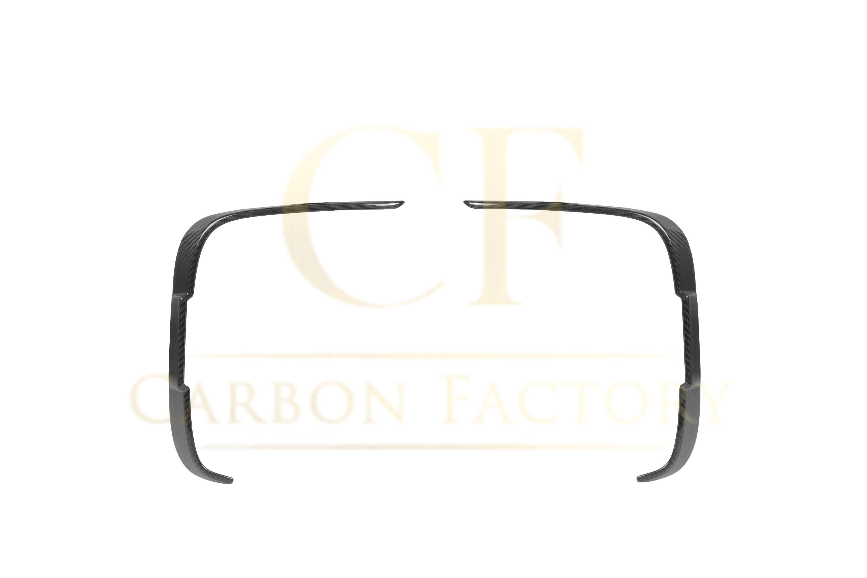 DS Style Pre-Preg Carbon Fibre Rear Bumper Canards for BMW F87 M2 13-21 - Carbon Factory