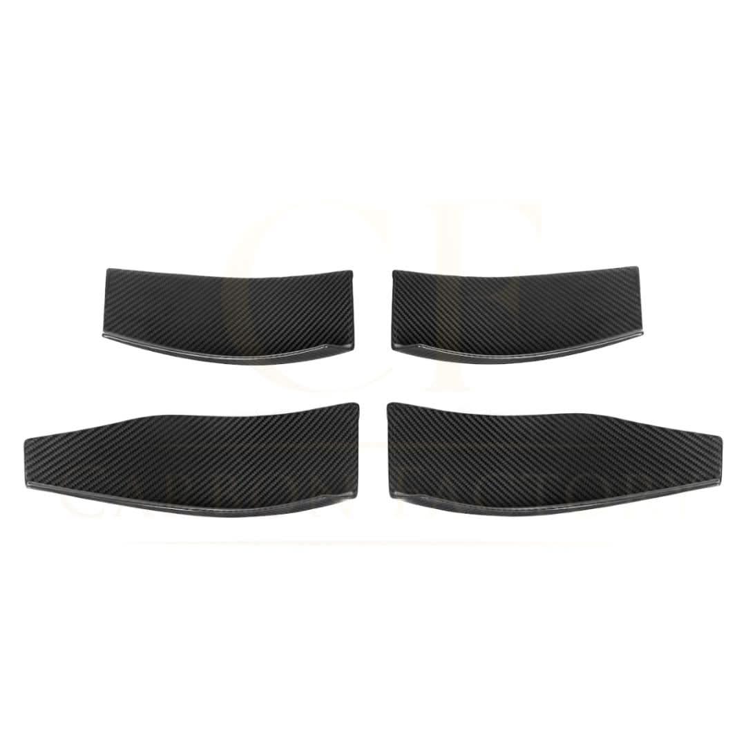 GT4 Style Pre-Preg Carbon Fibre Front Canards for BMW G80 G81 M3 G82 G83 M4 21-Present - Carbon Factory