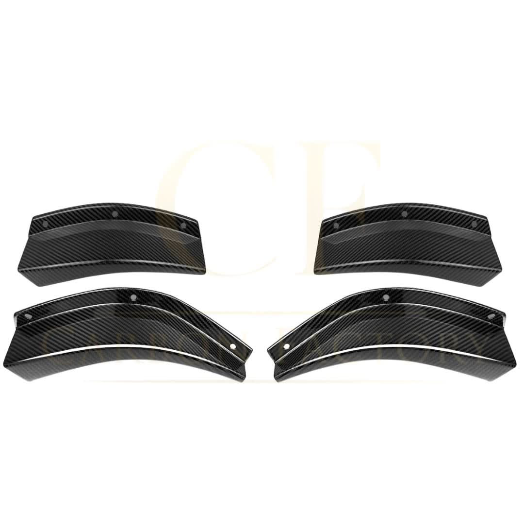 GT4 Style Pre-Preg Carbon Fibre Front Canards for BMW G80 G81 M3 G82 G83 M4 21-Present - Carbon Factory