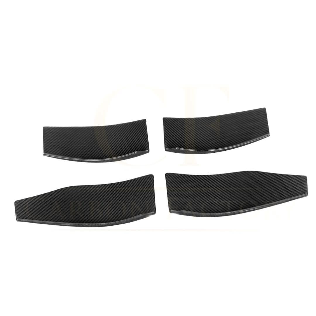 GT4 Style Pre-Preg Carbon Fibre Front Canards for BMW G80 G81 M3 G82 G83 M4 21-Present - Carbon Factory