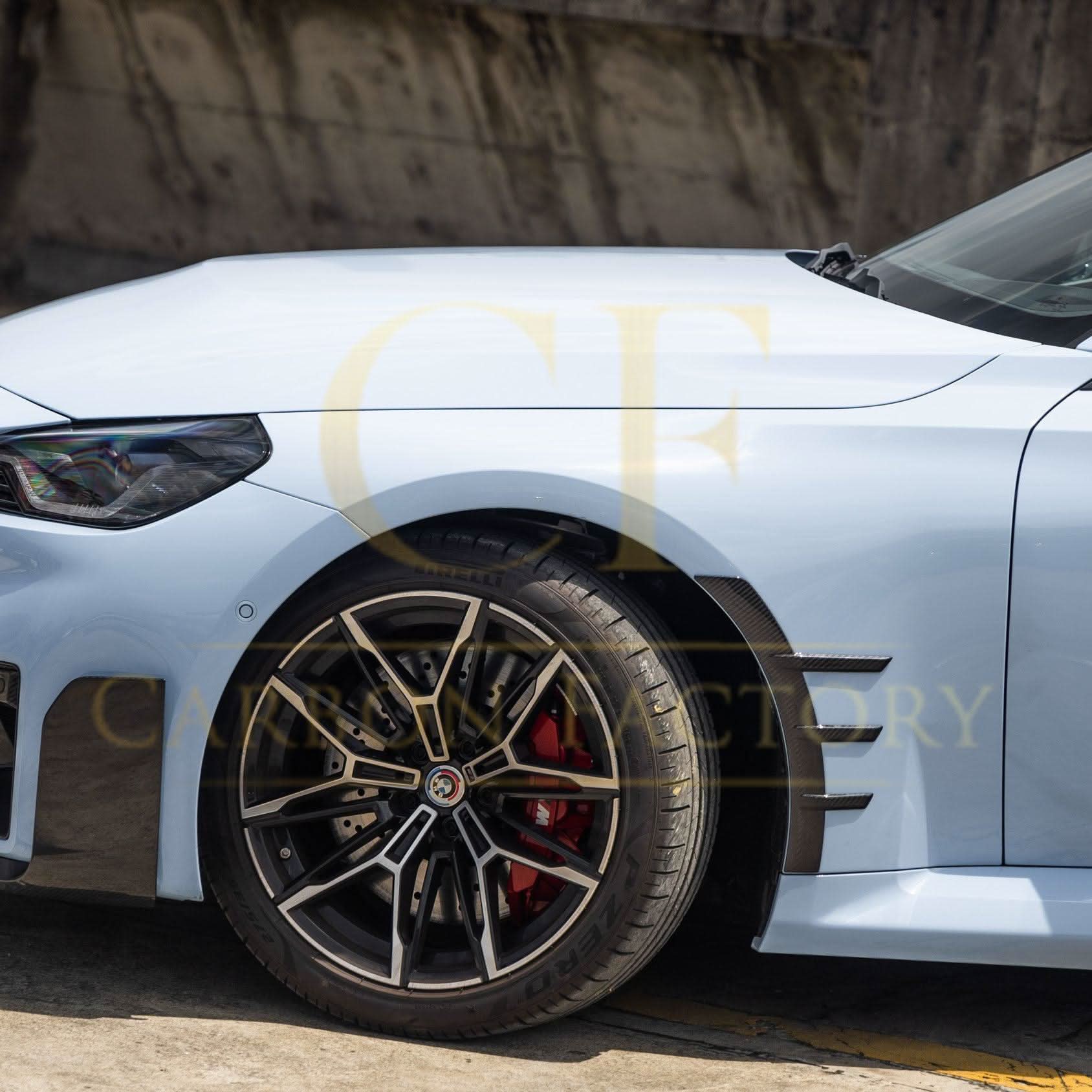 MP Style Pre-Preg Carbon Fibre Front Arch Trims for BMW G87 M2 23-Present - Carbon Factory