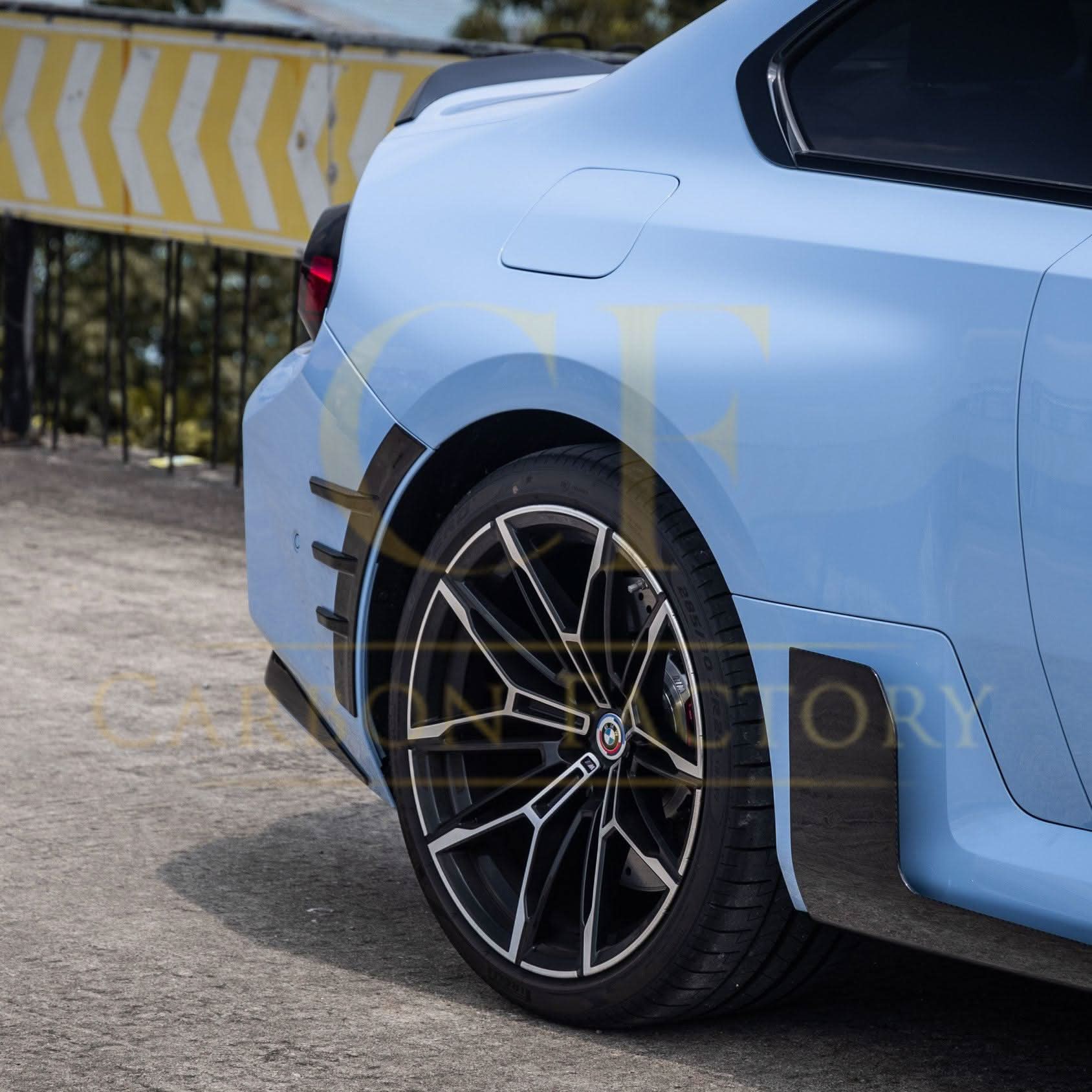 MP Style Pre-Preg Carbon Fibre Rear Arch Trims for BMW G87 M2 23-Present - Carbon Factory