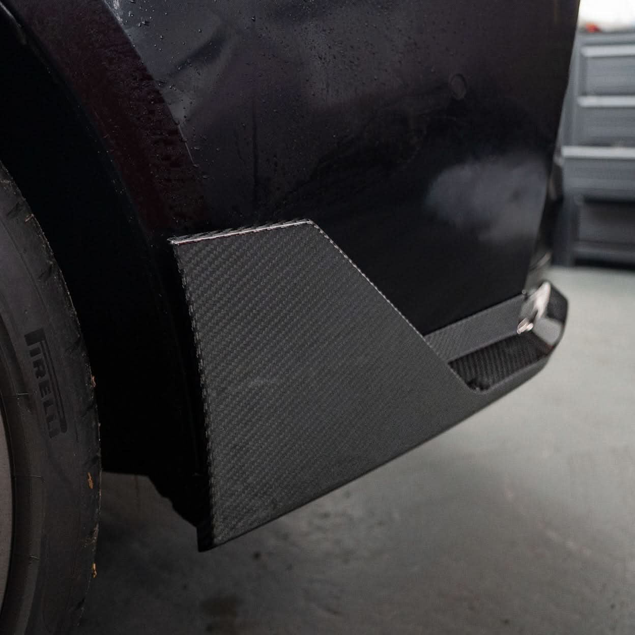MP Style Pre-Preg Carbon Fibre Rear Bumper Spats for BMW G82 G83 M4 21-Present - Carbon Factory