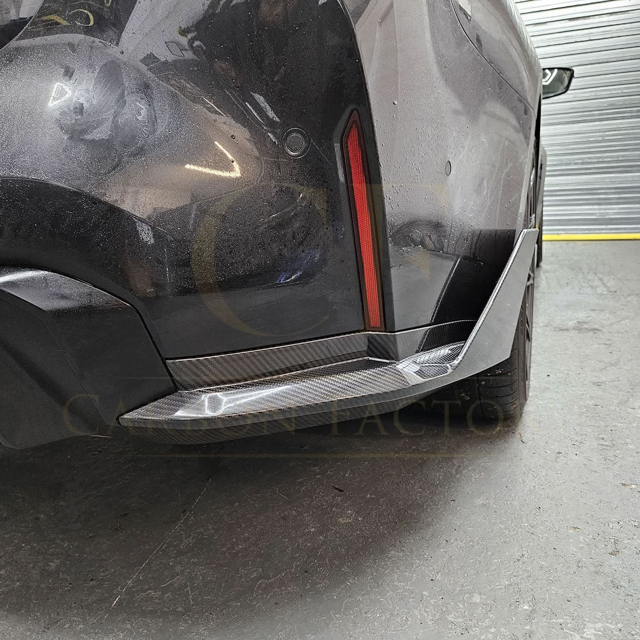 MP Style Pre-Preg Carbon Fibre Rear Bumper Spats for BMW G82 G83 M4 21-Present - Carbon Factory