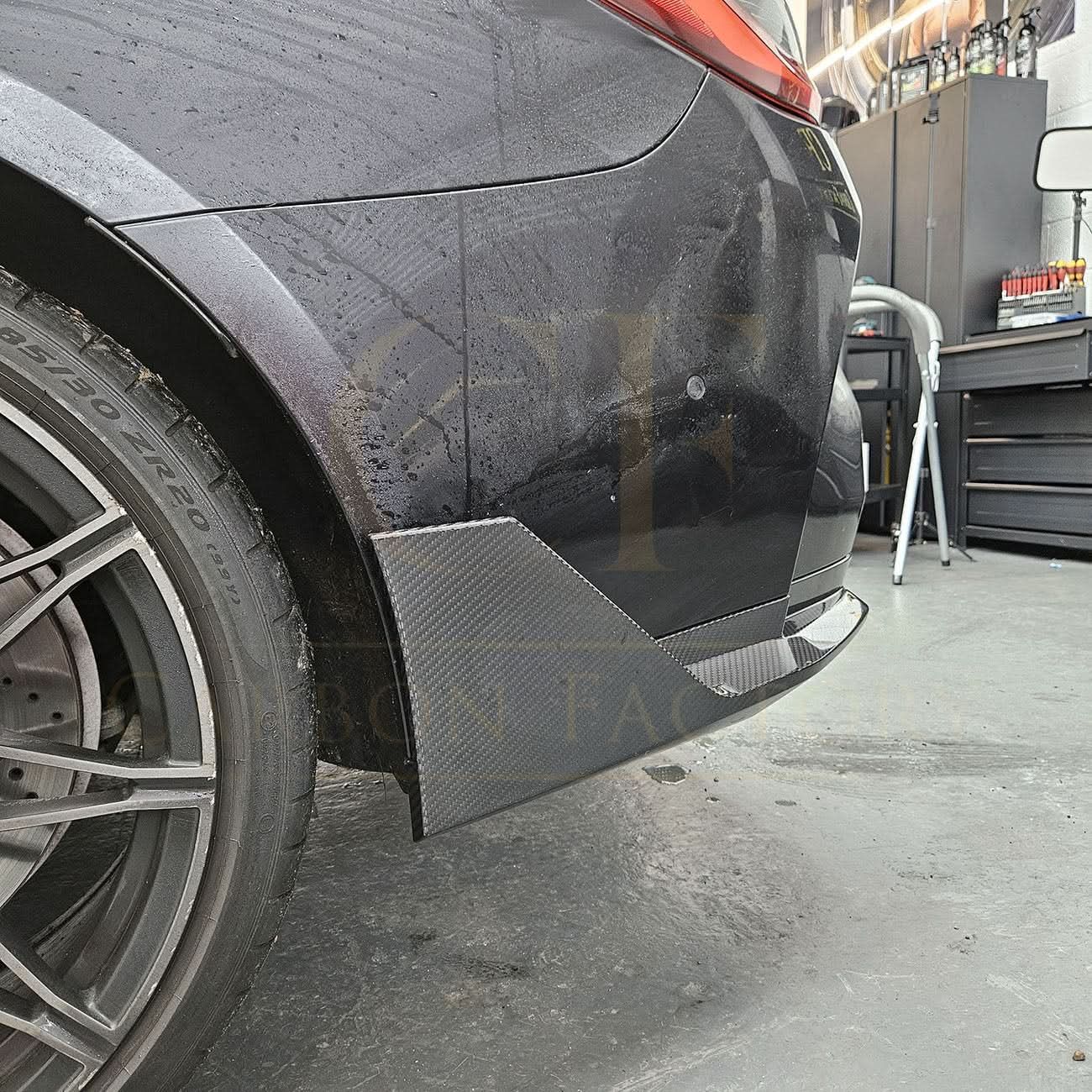 MP Style Pre-Preg Carbon Fibre Rear Bumper Spats for BMW G82 G83 M4 21-Present - Carbon Factory