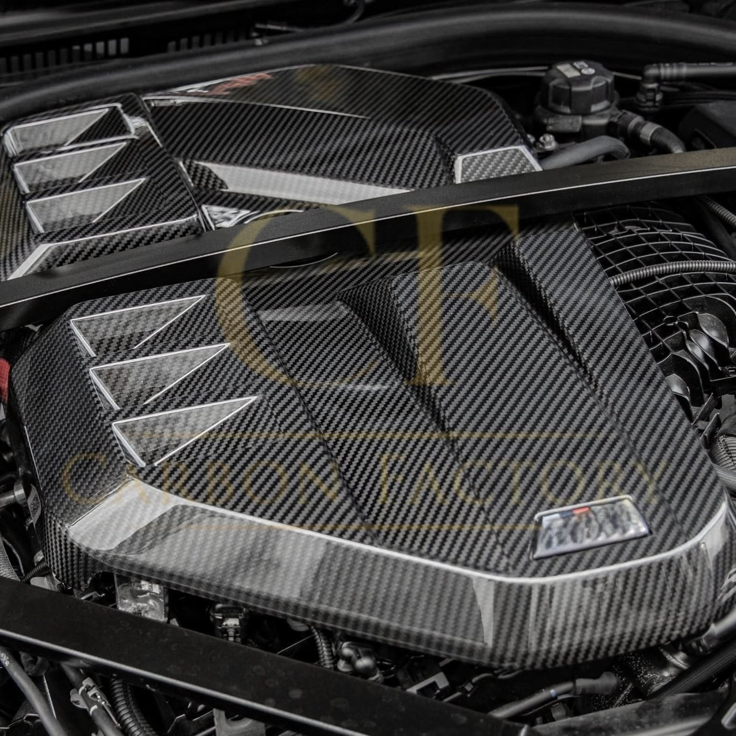 OEM Style Pre-Preg Carbon Fibre Engine Cover for BMW G87 M2 G8X M3 M4 21-Present - Carbon Factory
