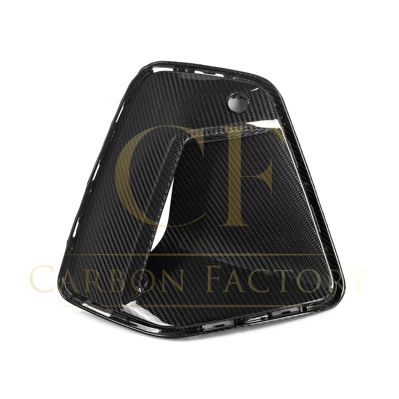 OEM Style Pre-Preg Carbon Fibre Front Side Vent Trims for BMW G60 5 Series 24-Present - Carbon Factory