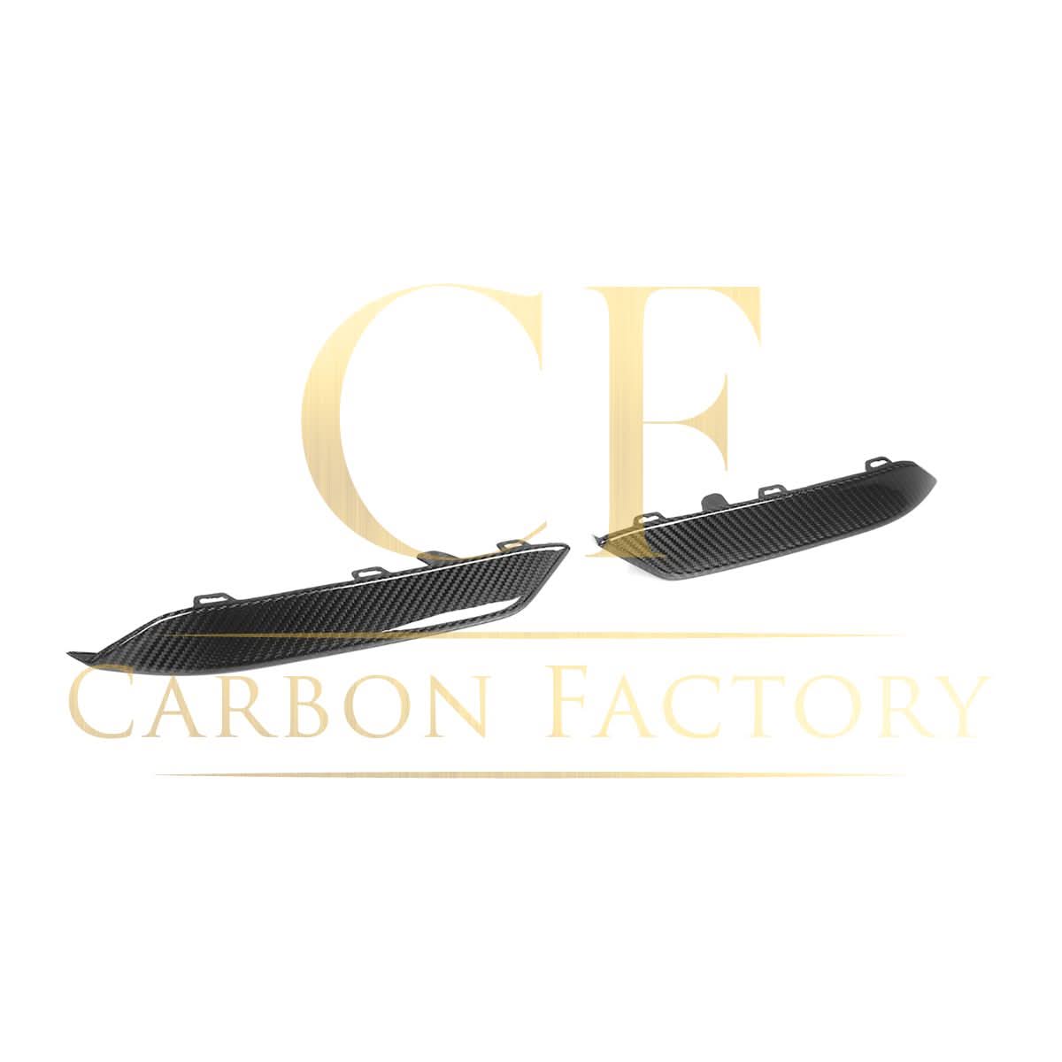OEM Style Pre-Preg Carbon Fibre Front Vent Trims for BMW F91 F92 F93 M8 20-Present - Carbon Factory
