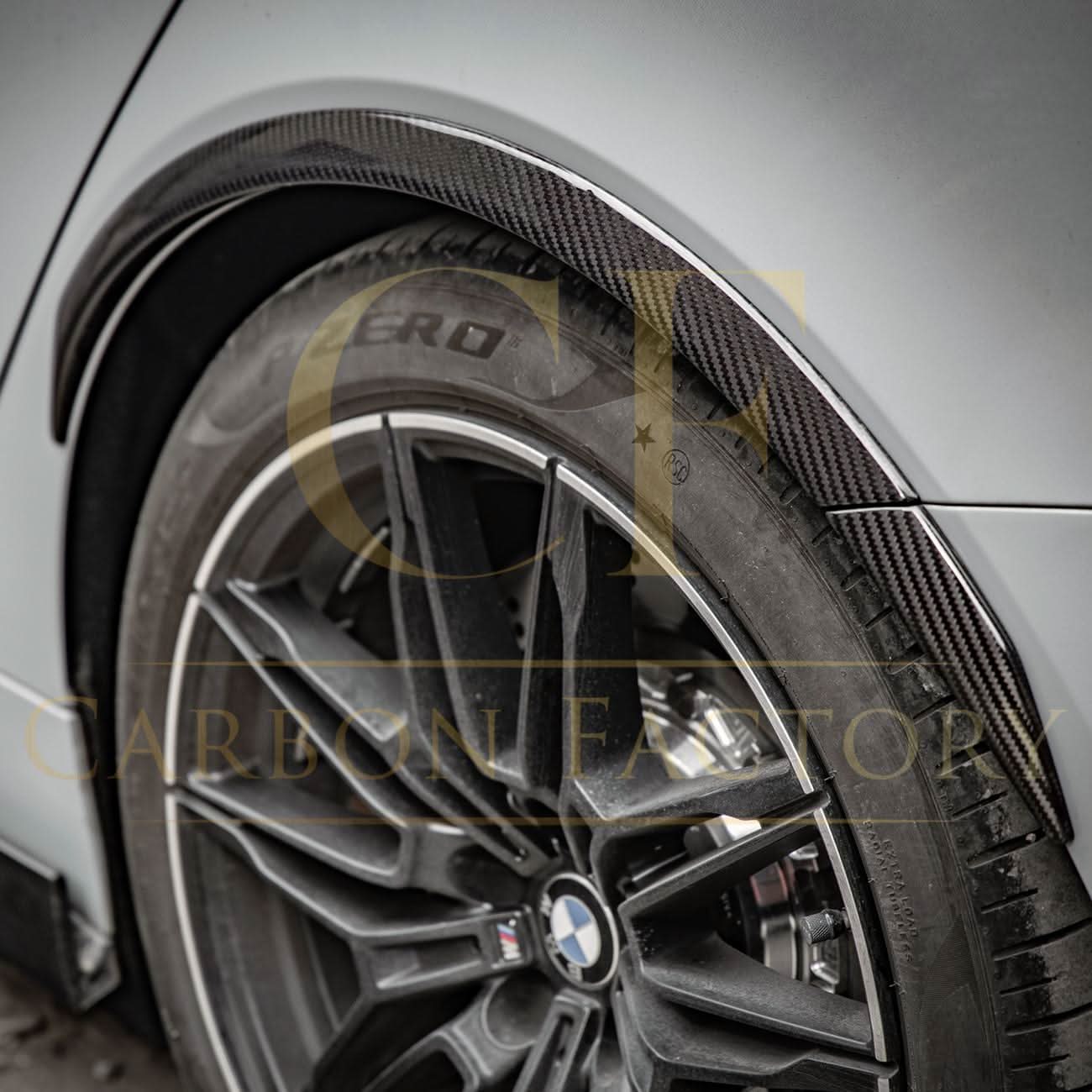 OEM Style Pre-Preg Carbon Fibre Wheel Arch Trims for BMW G26 4 Series Gran Coupe & i4 21-24 - Carbon Factory