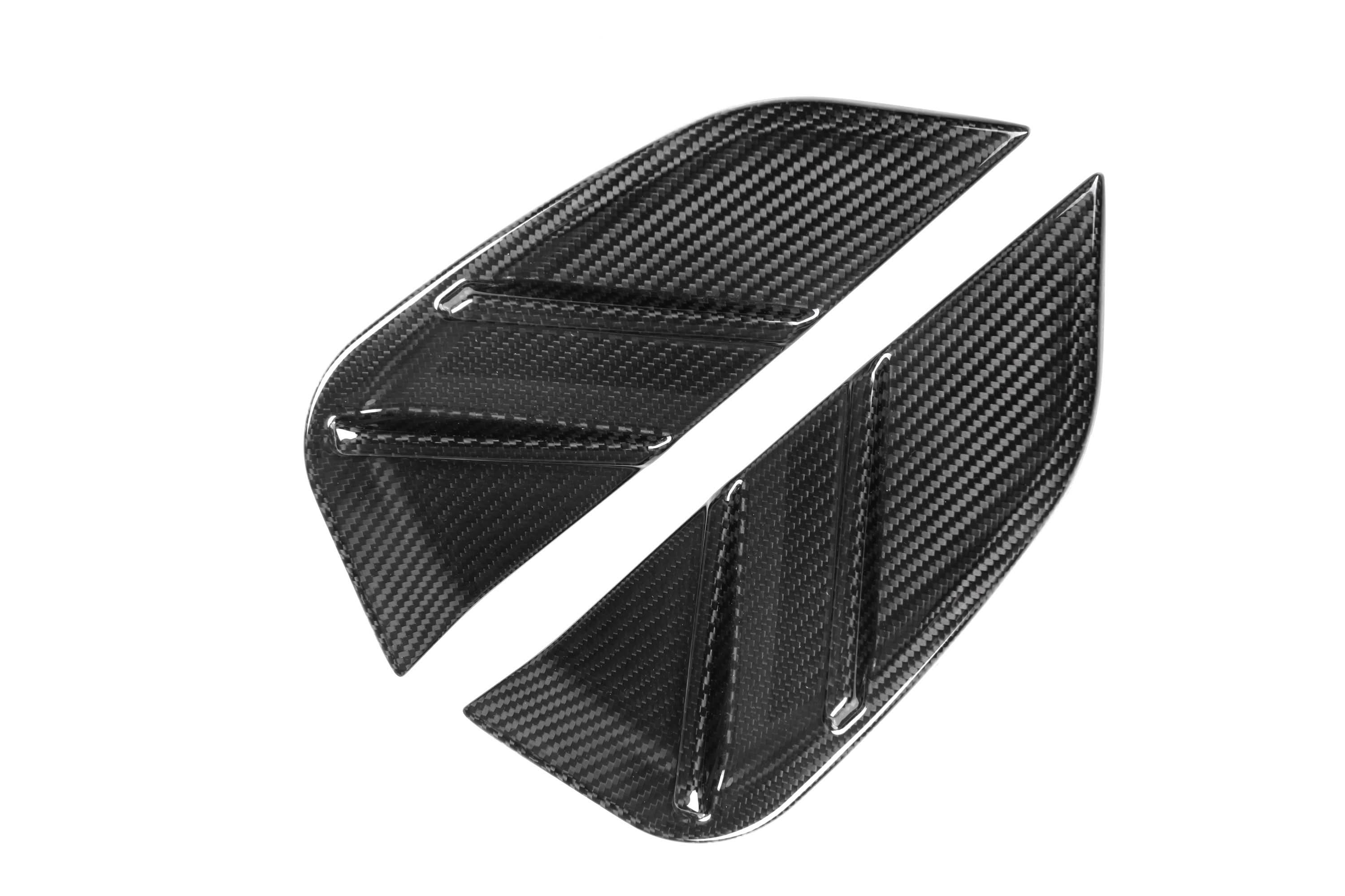 Pre-Preg Carbon Fibre Replacement Side Fender Trim for BMW G82 G83 M4 21-Present - Carbon Factory