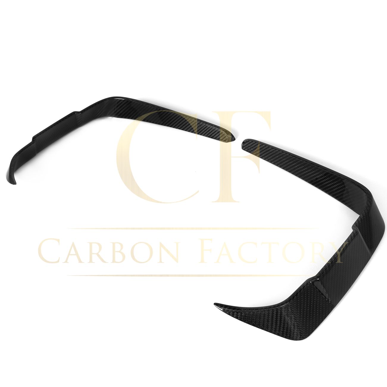 SQ Style Pre-Preg Carbon Fibre Front Bumper Canards for BMW F87 M2 LCI 18-22 - Carbon Factory