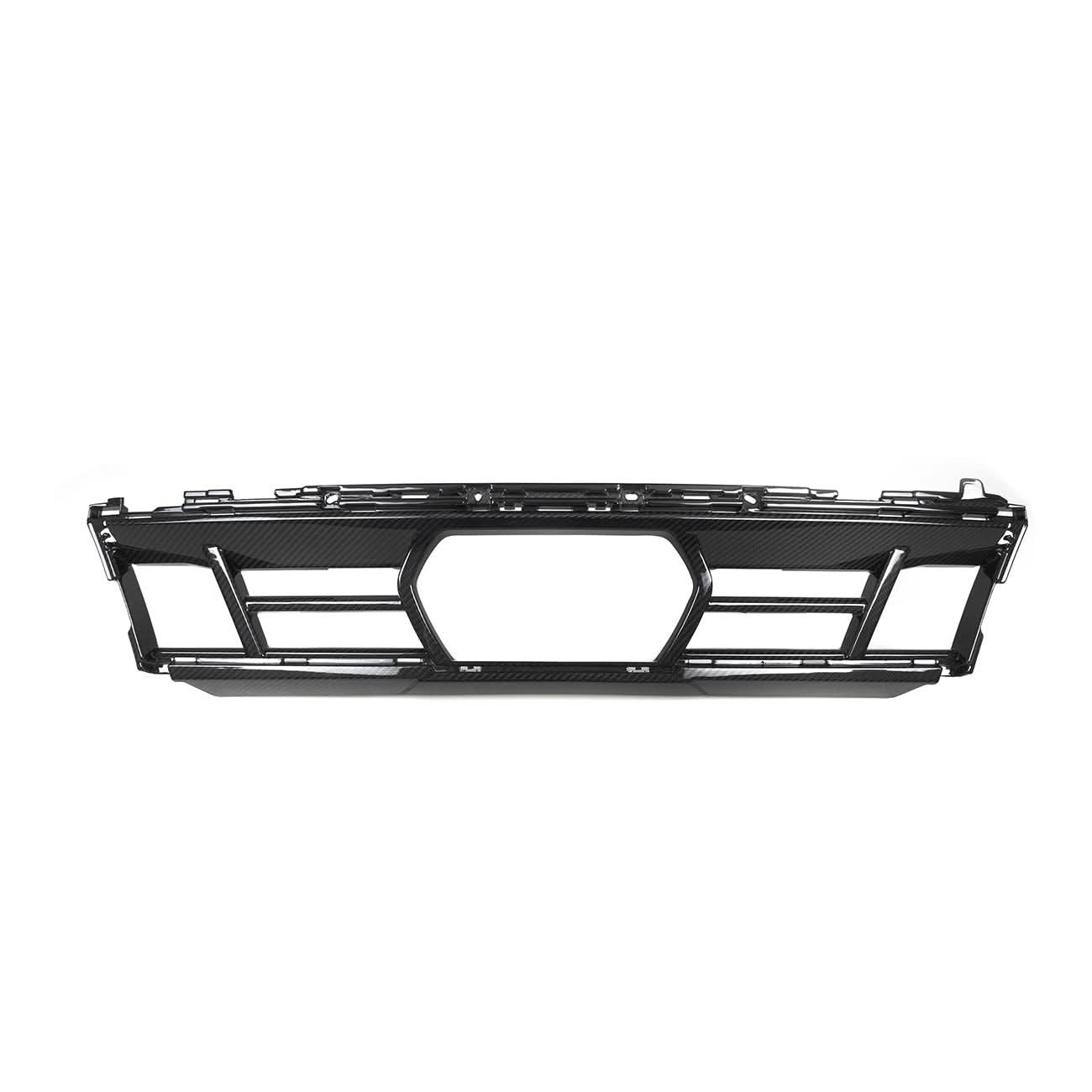 SQ Style Pre-Preg Carbon Fibre Front Centre Trims for BMW G05 X5 LCI 23-25 - Carbon Factory