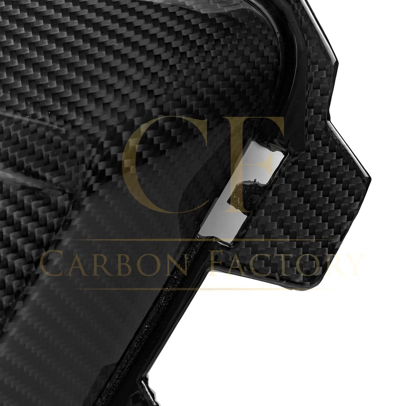 SQ Style Pre-Preg Carbon Fibre Front Trim for BMW F95 F96 X5M X6M LCI 24-Present - Carbon Factory