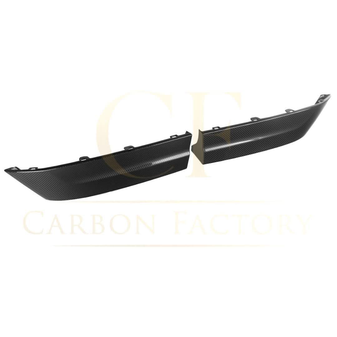 SQ Style Pre-preg Carbon Fibre Rear Bumper Trims for BMW F96 X6M 20-Present - Carbon Factory