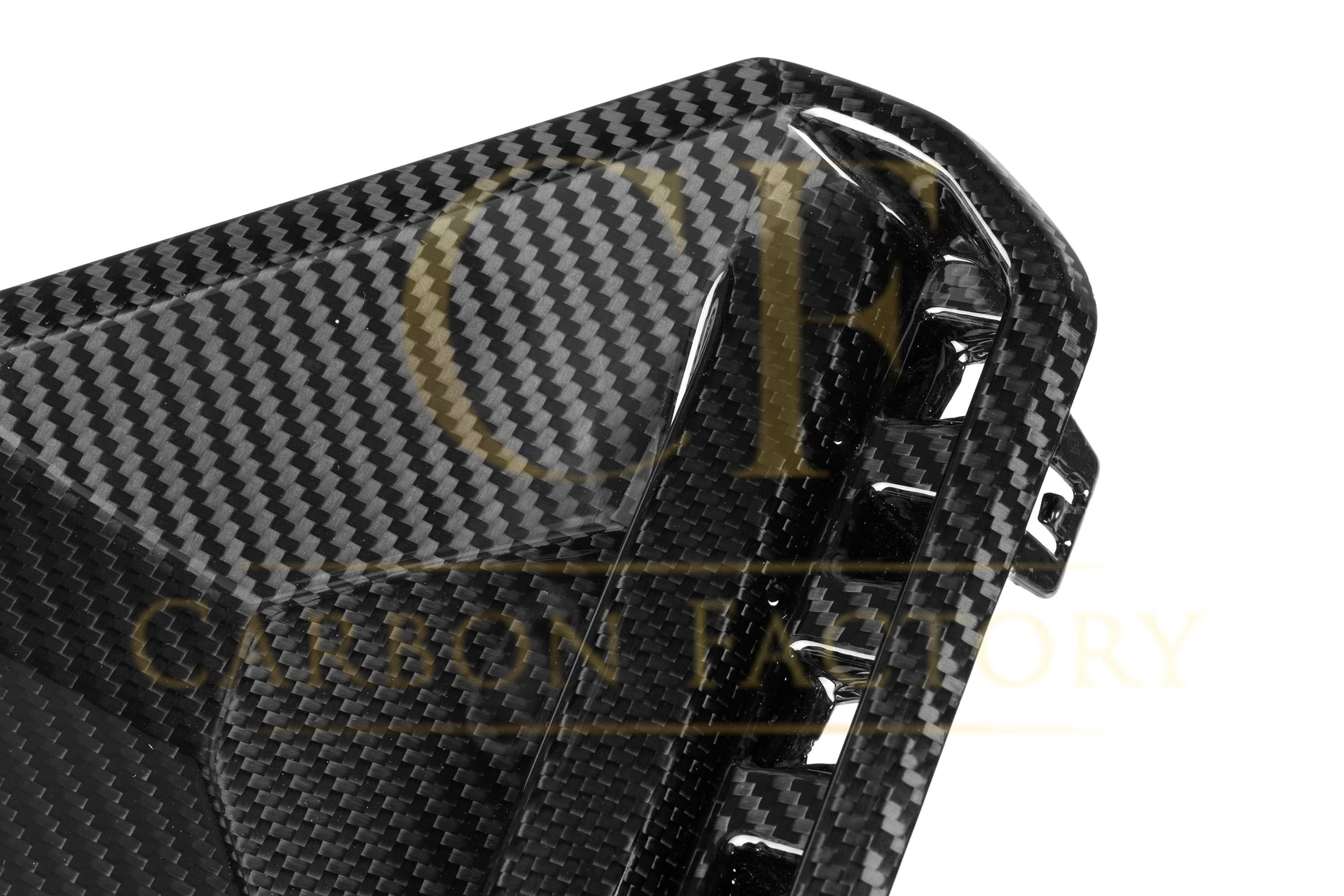 SQ Style Pre-Preg Carbon Fibre Rear Bumper Trims for BMW G87 M2 23-Present - Carbon Factory