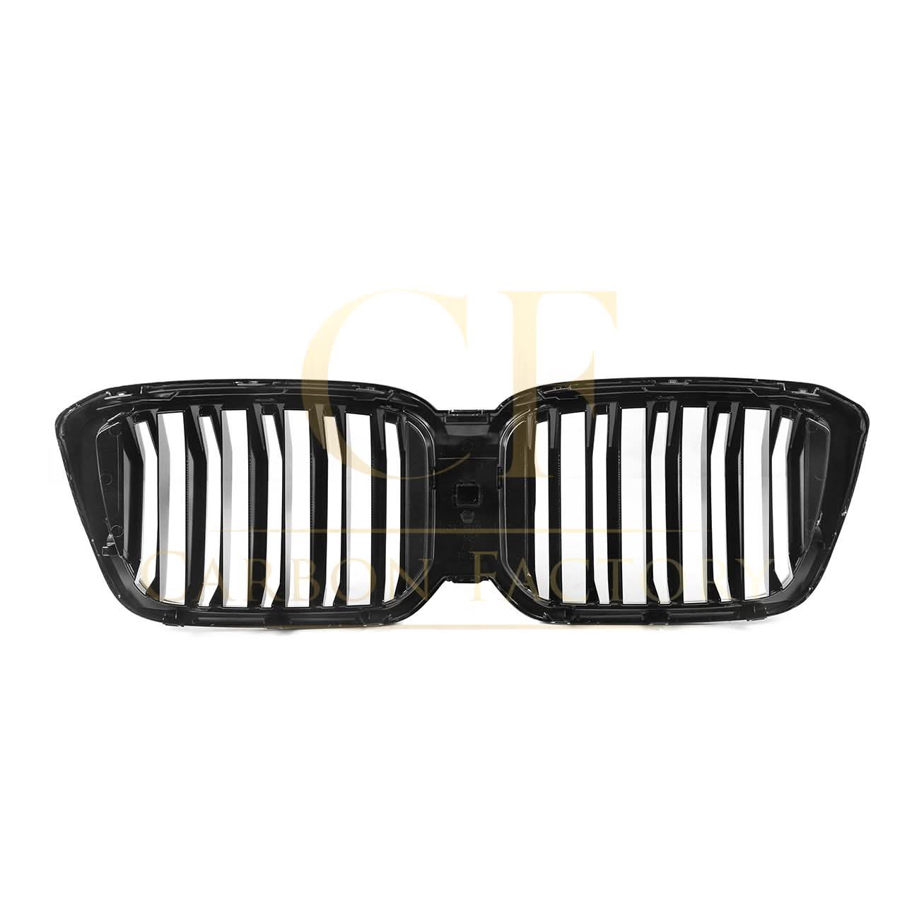 Double Slat Pre-Preg Carbon Fibre Front Grille for BMW F97 X3M F98 X4M LCI 22-24 - Carbon Factory