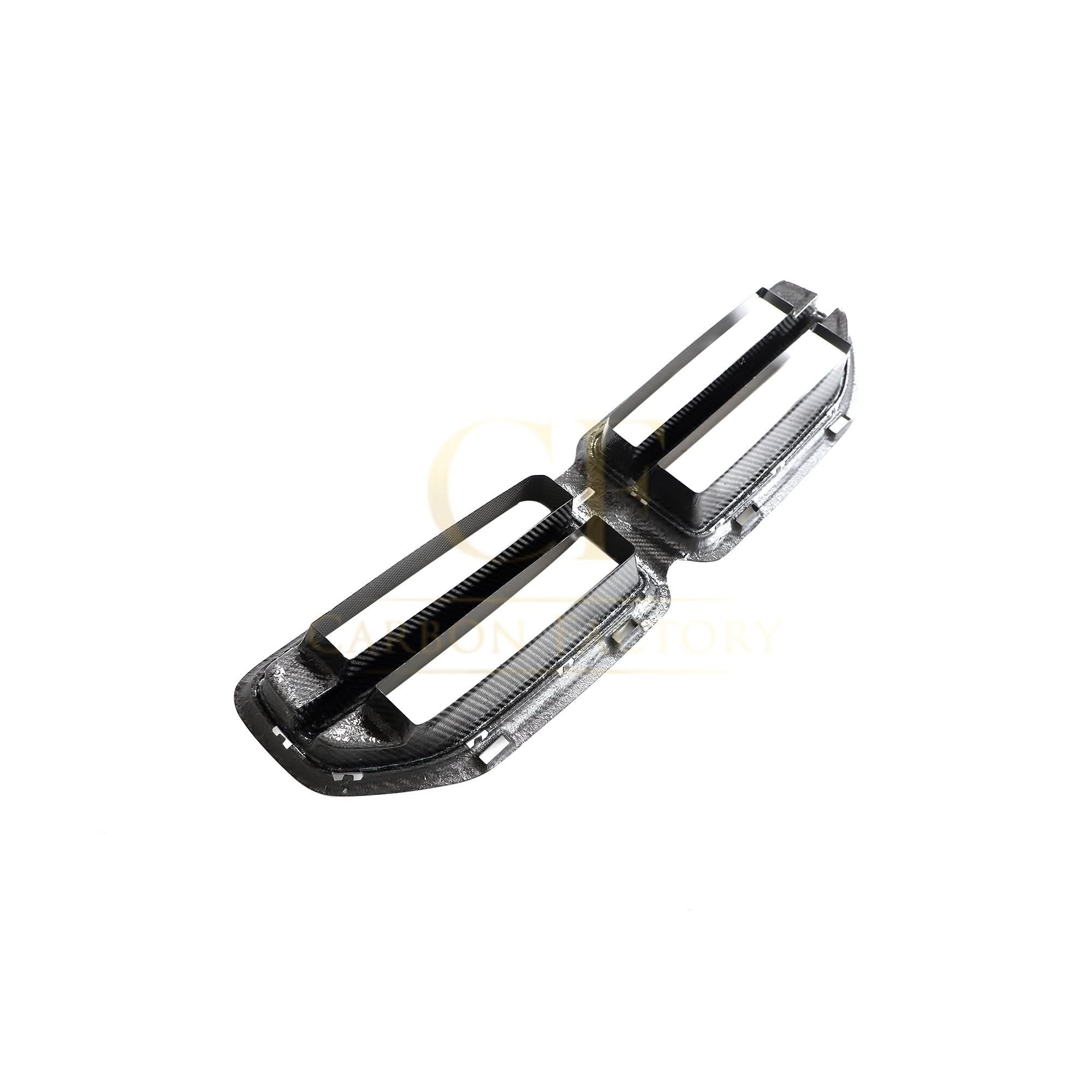 GT style Pre-Preg Carbon Fibre Front Grill for BMW G87 M2 23-Present - Carbon Factory