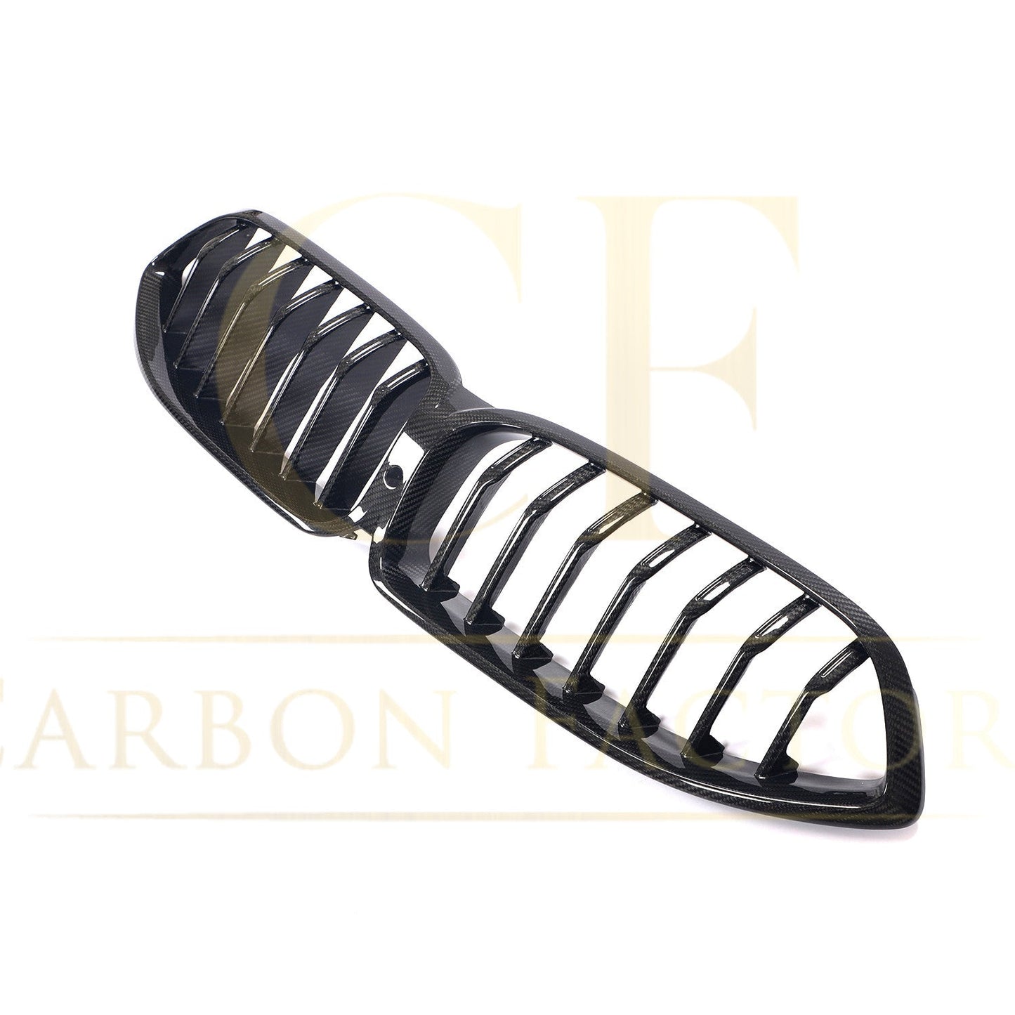 Single Slat Pre-preg Carbon Fibre Front Grille for BMW G14 G15 G16 8 Series 18-22 - Carbon Factory