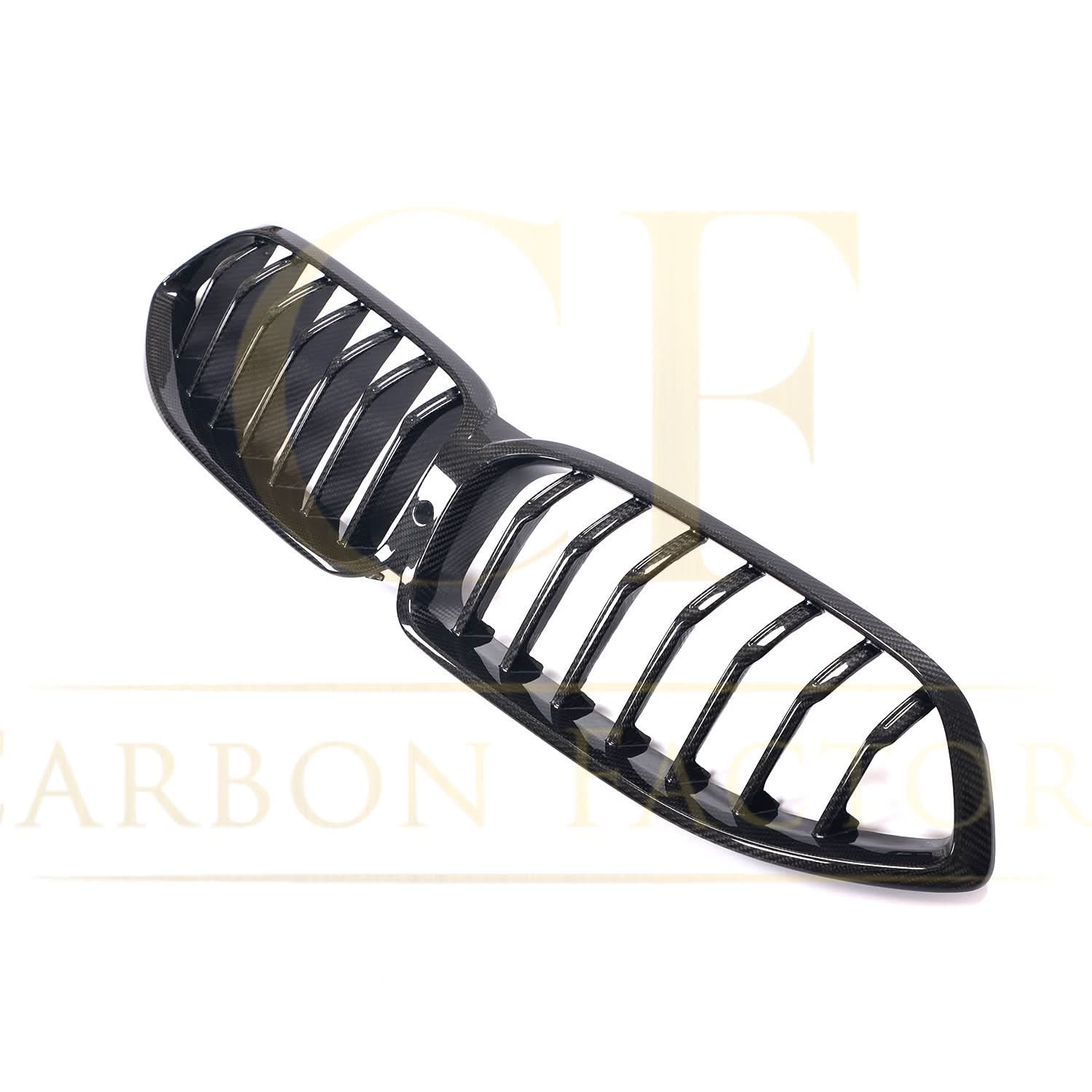 Single Slat Pre-preg Carbon Fibre Front Grille for BMW G14 G15 G16 8 Series 18-22 - Carbon Factory