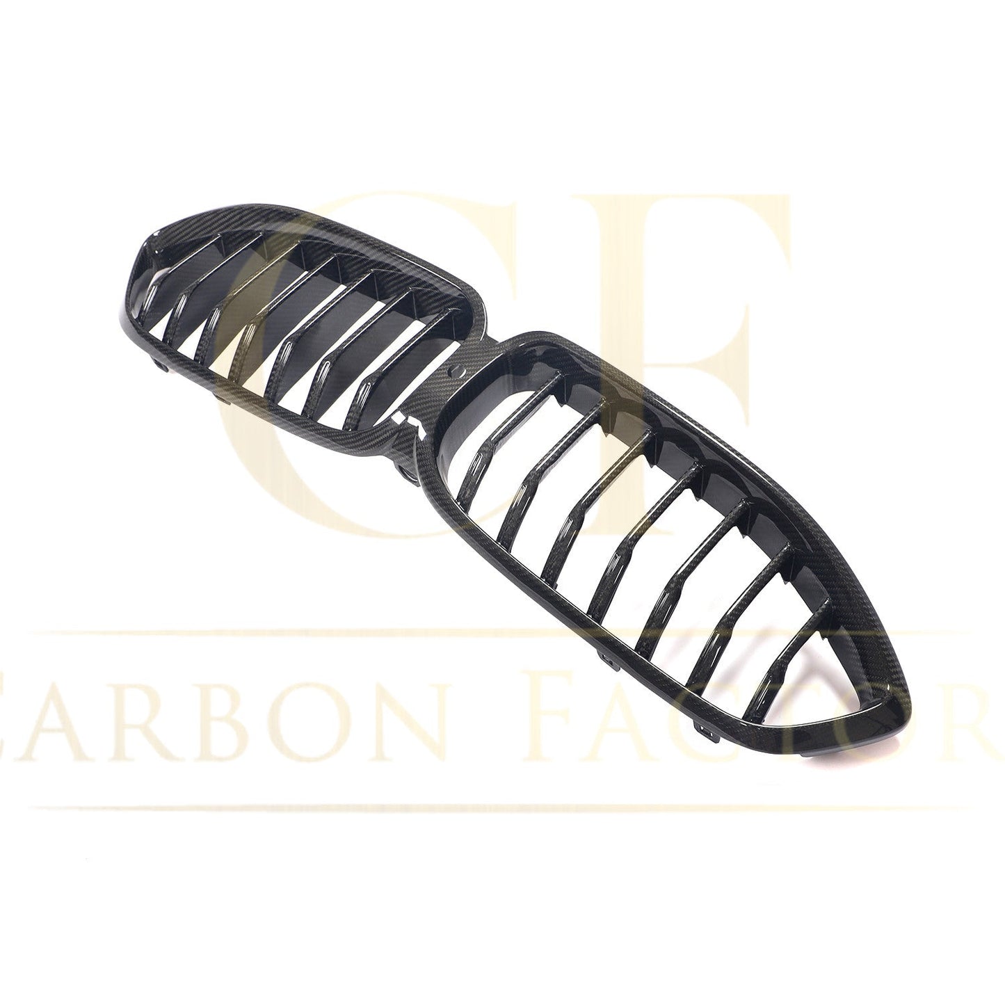 Single Slat Pre-preg Carbon Fibre Front Grille for BMW G14 G15 G16 8 Series 18-22 - Carbon Factory