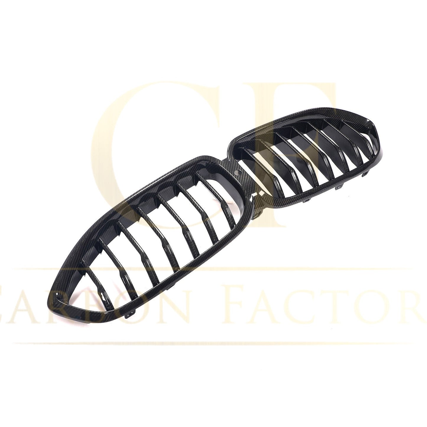 Single Slat Pre-preg Carbon Fibre Front Grille for BMW G14 G15 G16 8 Series 18-22 - Carbon Factory