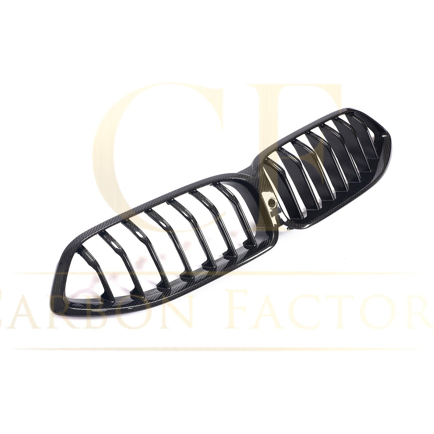 Single Slat Pre-preg Carbon Fibre Front Grille for BMW G14 G15 G16 8 Series 18-22 - Carbon Factory