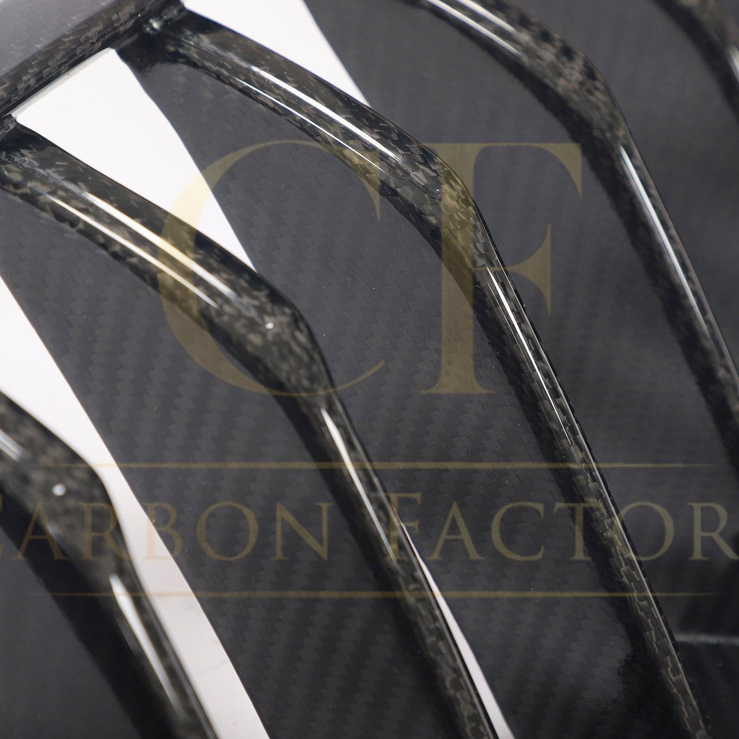 Single Slat Pre-preg Carbon Fibre Front Grille for BMW G14 G15 G16 8 Series 18-22 - Carbon Factory