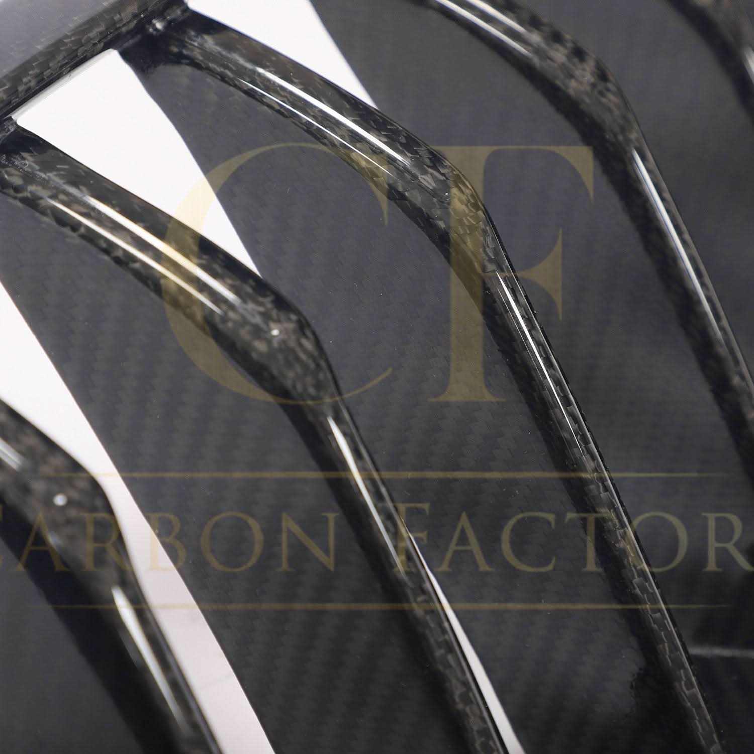 Single Slat Pre-preg Carbon Fibre Front Grille for BMW G14 G15 G16 8 Series 18-22 - Carbon Factory