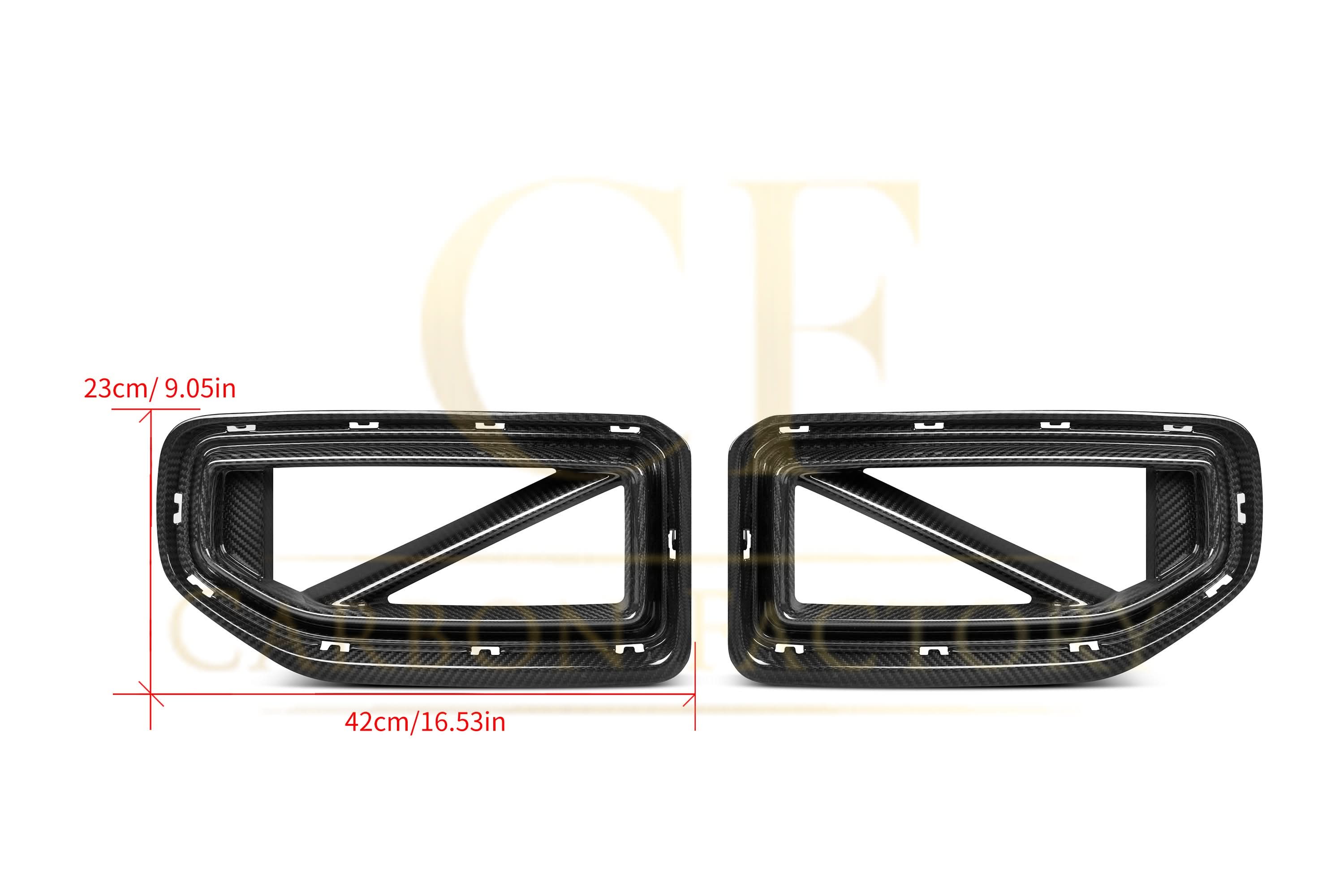 SQ Style Pre-Preg Carbon Fibre Front Grille for BMW G87 M2 23-Present - Carbon Factory