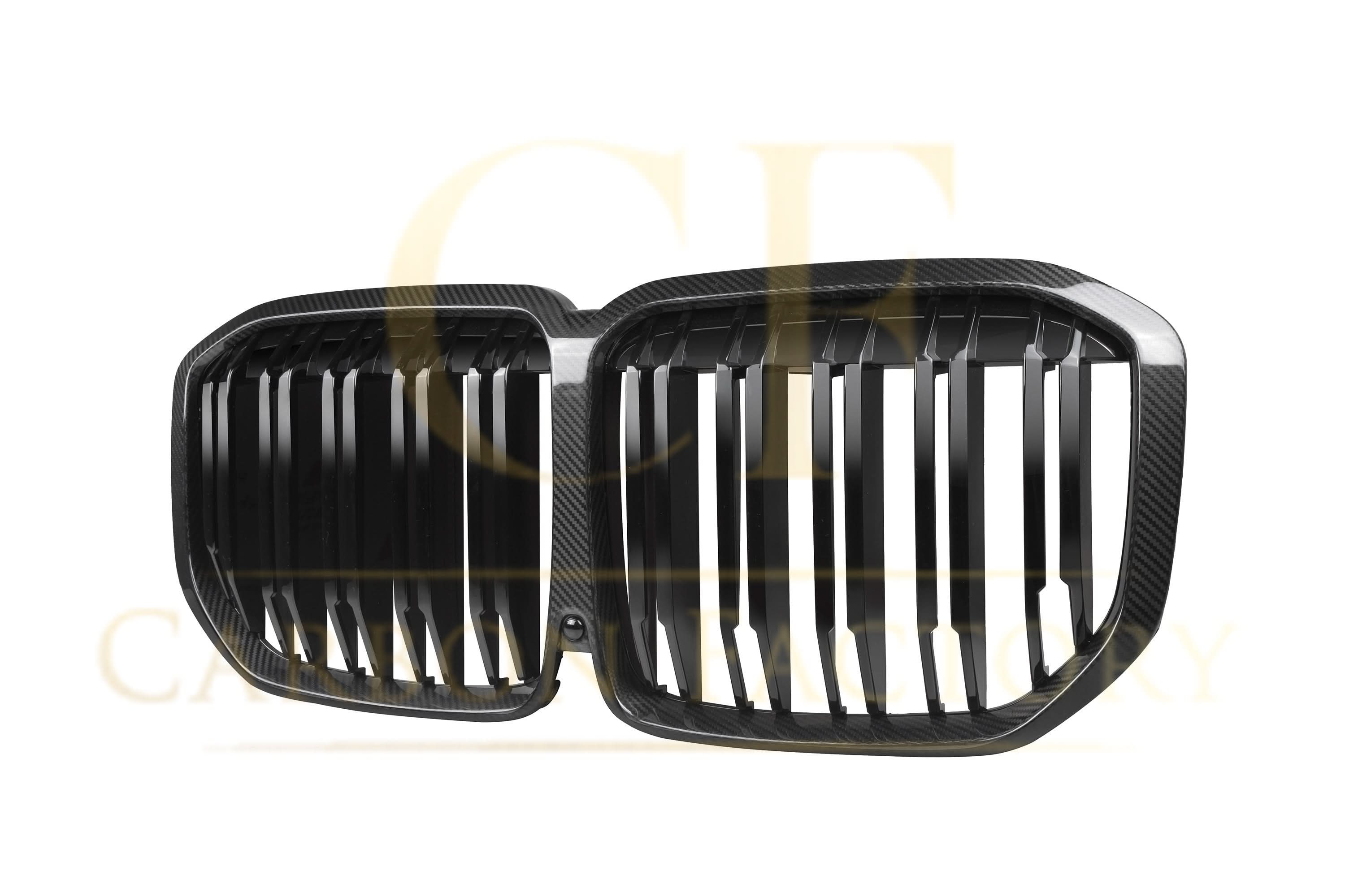 Pre-Preg Carbon Fibre Front Grille for BMW G07 X7 LCI 23-25 - Carbon Factory
