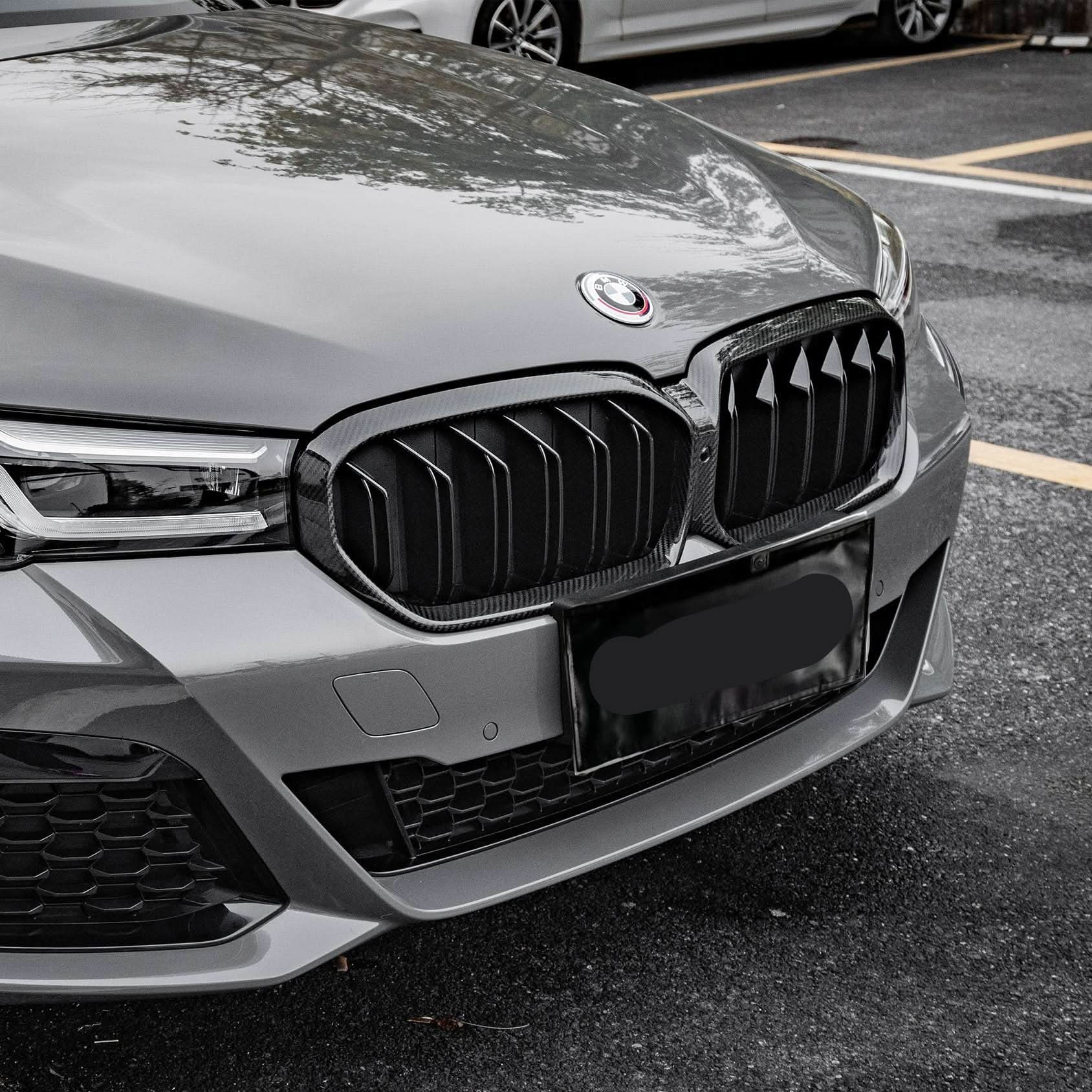 Pre-Preg Carbon Fibre Front Grille for BMW G30 5 Series inc F90 M5 LCI 21-23 - Carbon Factory