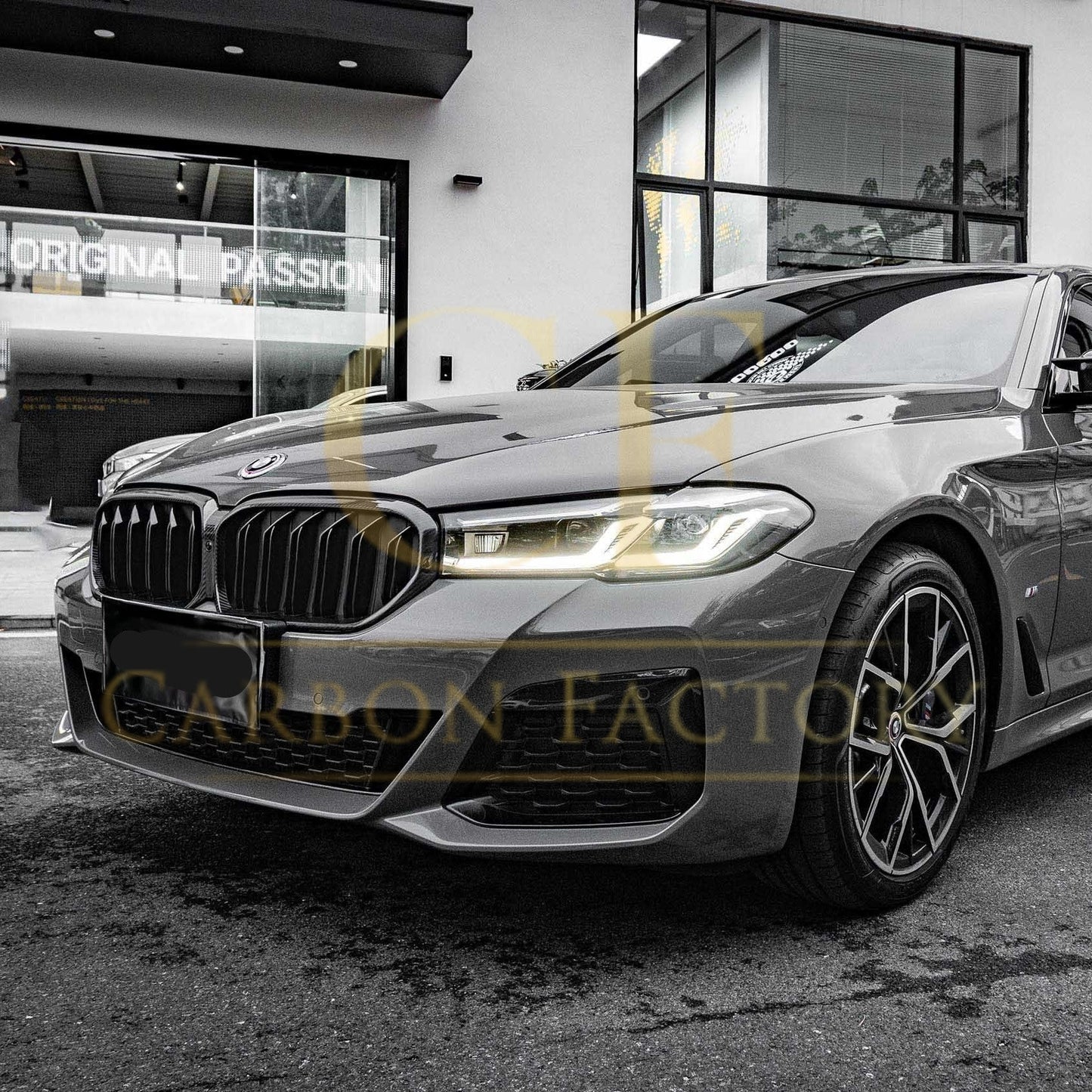 Pre-Preg Carbon Fibre Front Grille for BMW G30 5 Series inc F90 M5 LCI 21-23 - Carbon Factory