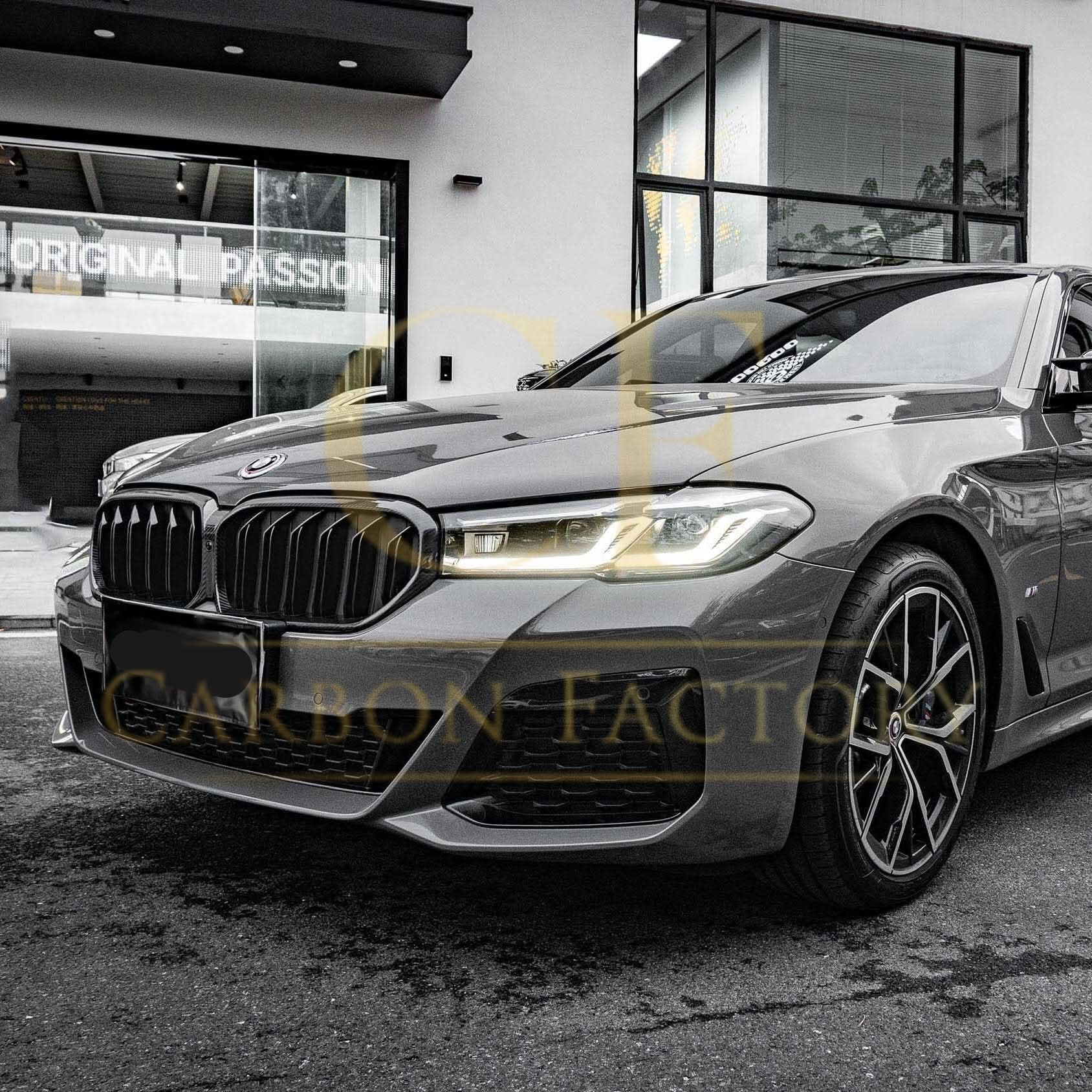 Pre-Preg Carbon Fibre Front Grille for BMW G30 5 Series inc F90 M5 LCI 21-23 - Carbon Factory