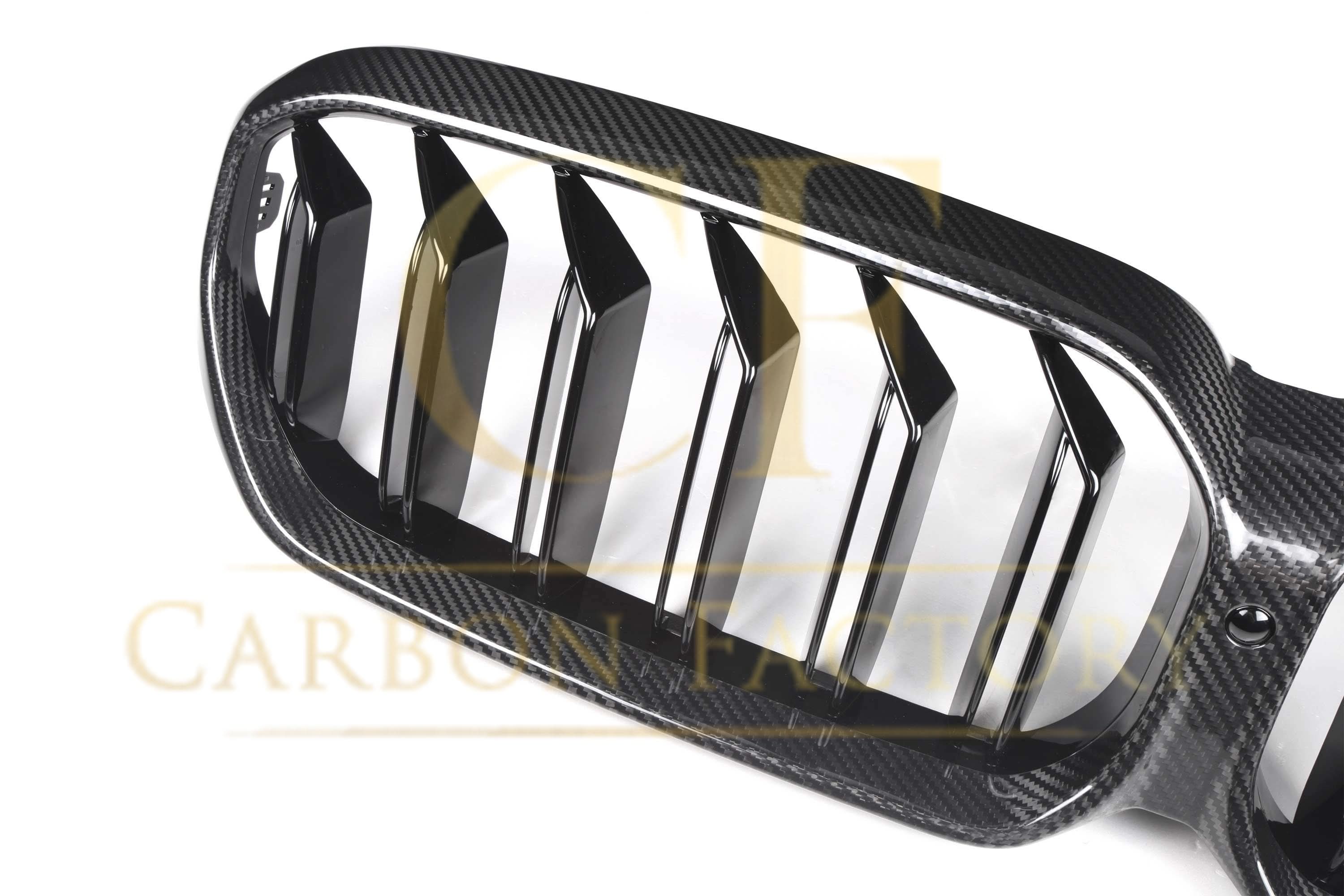 Pre-Preg Carbon Fibre Front Grille for BMW G30 5 Series inc F90 M5 LCI 21-23 - Carbon Factory