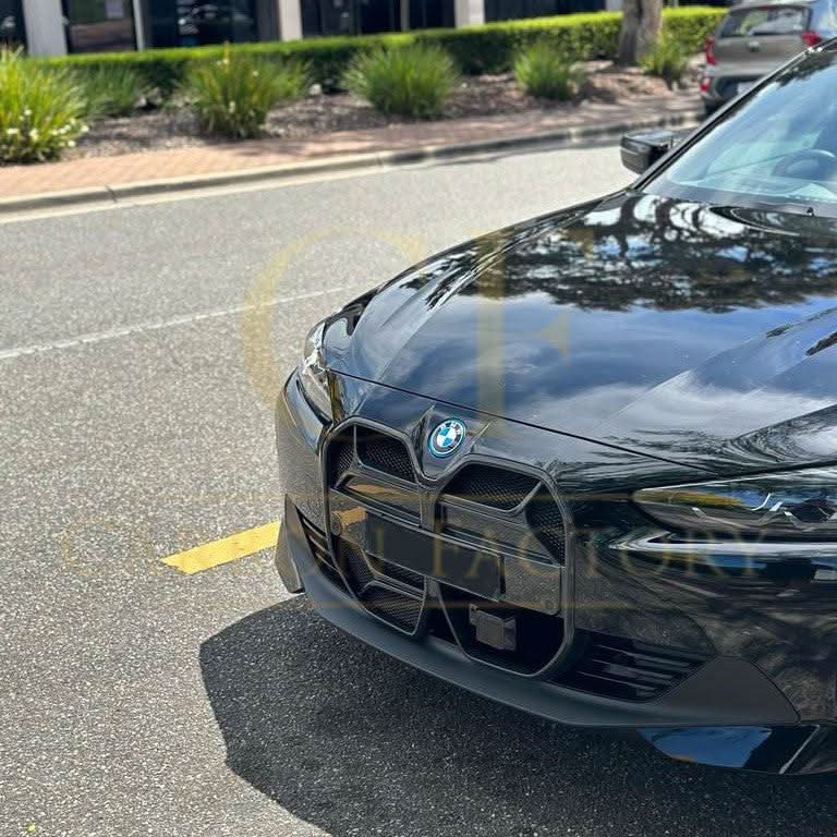 CSL Style Pre-Preg Carbon Fibre Front Grille for BMW 4 Series i4 21-25 - Carbon Factory