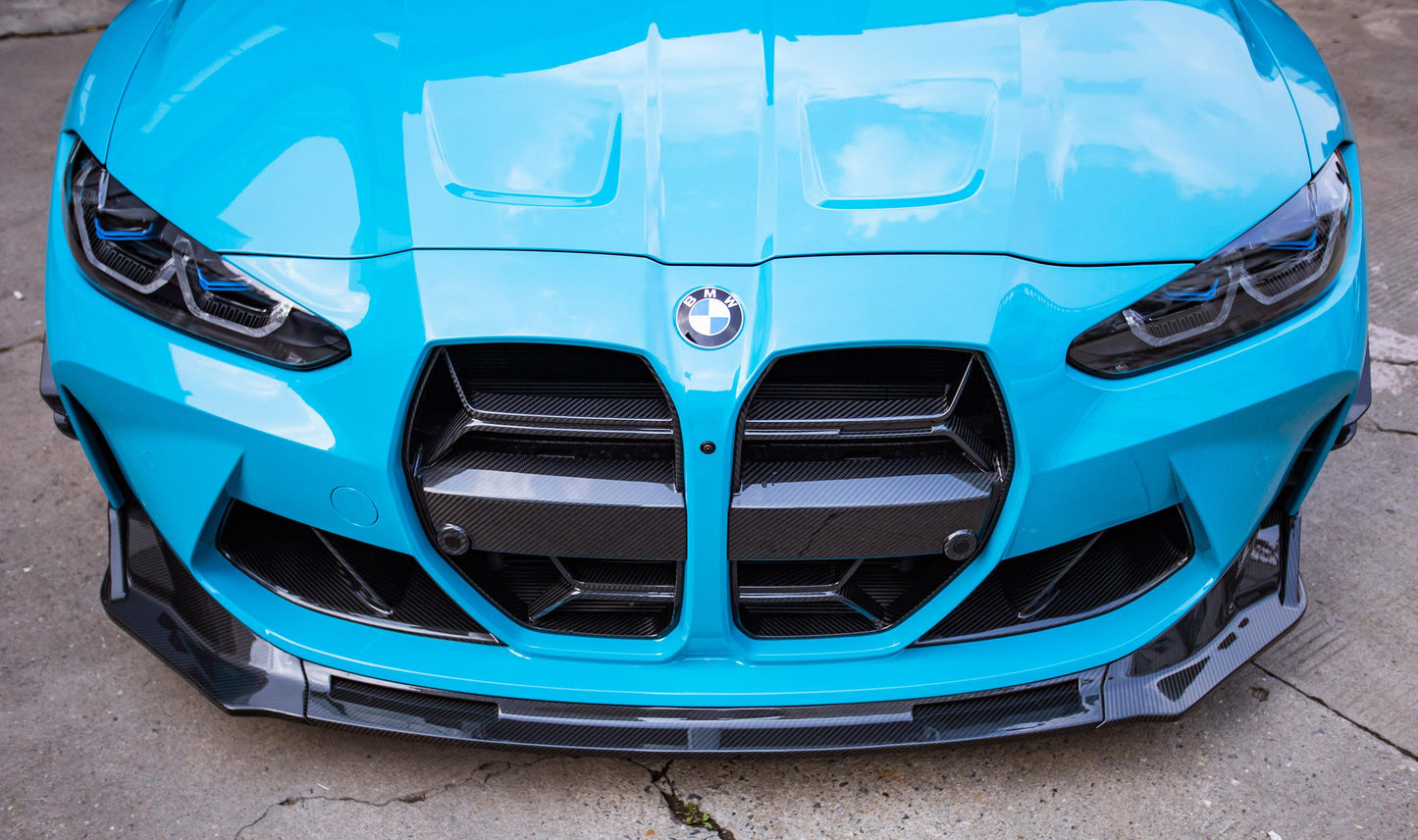 CSL Style Pre-Preg Carbon Fibre Front Grille for BMW G80 M3 G82 G83 M4 21-25 - Carbon Factory