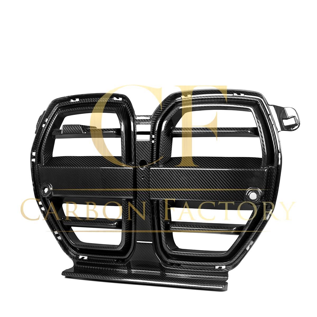 SQV Style Pre-Preg Carbon Fibre Front Grille for BMW G80 M3 G82 G83 M4 21-25 - Carbon Factory