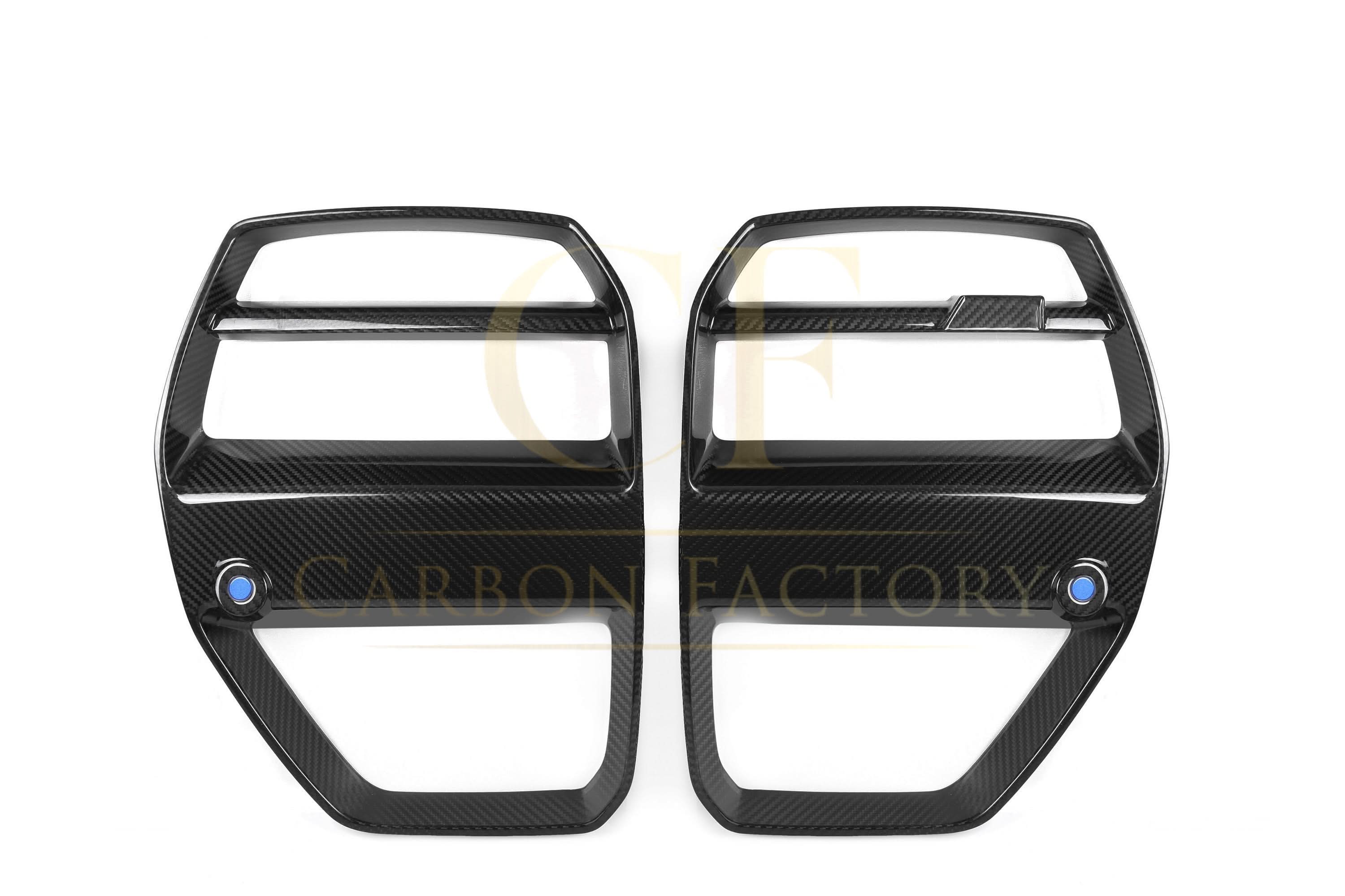 V Style Pre-Preg Carbon Fibre Front Grille for BMW G80 M3 G82 G83 M4 21-25 - Carbon Factory