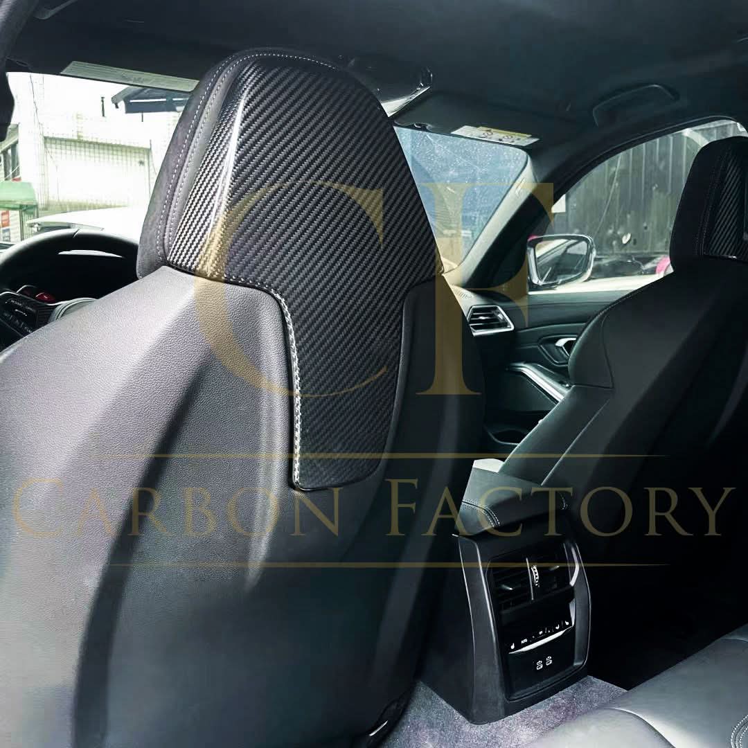 Pre-Preg Carbon Fibre Seat Covers for BMW G80 M3 F91 F92 F93 M8 21-24 - Carbon Factory