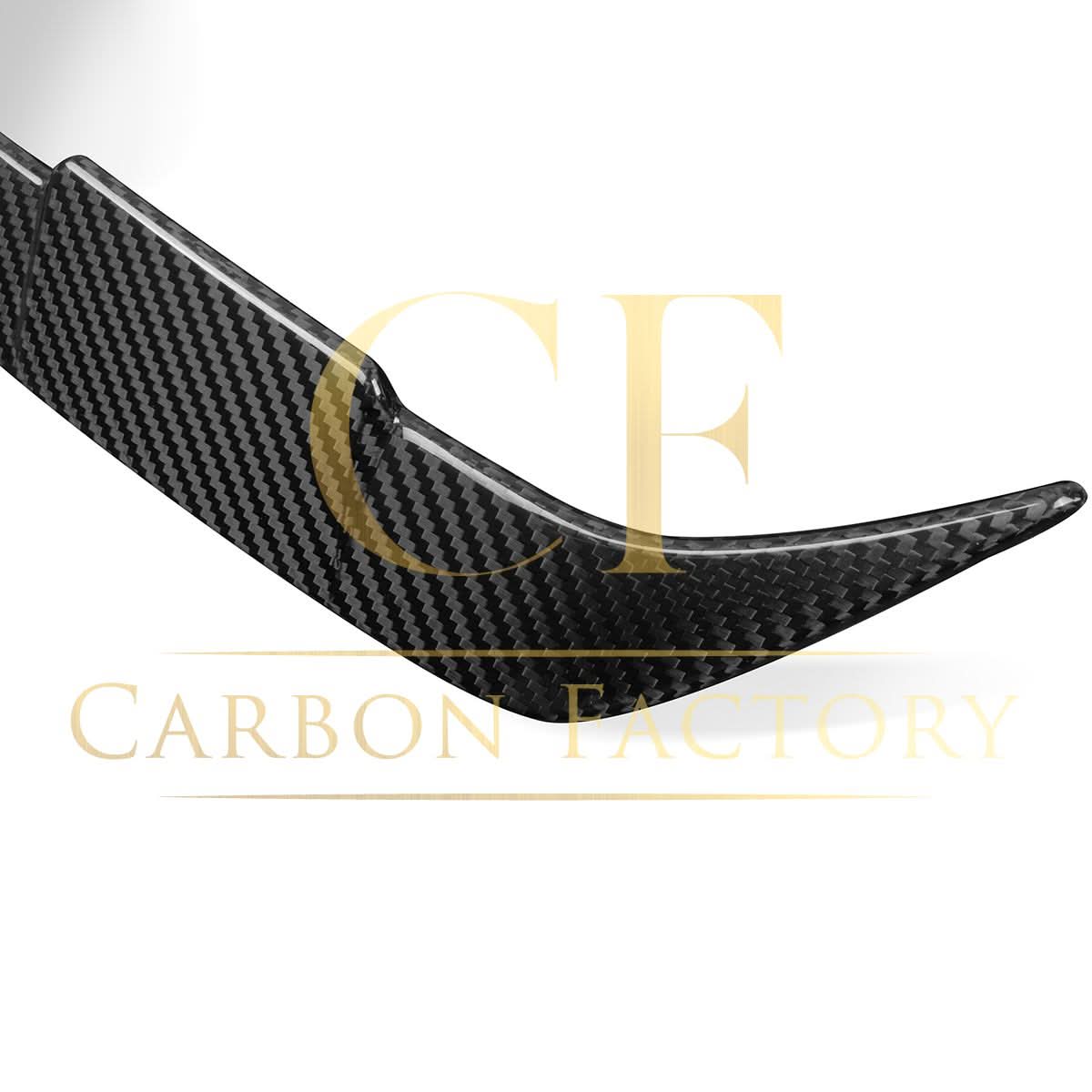 SQ Style Pre-Preg Carbon Fibre Rear Side Canards for BMW F98 X4M LCI - Carbon Factory