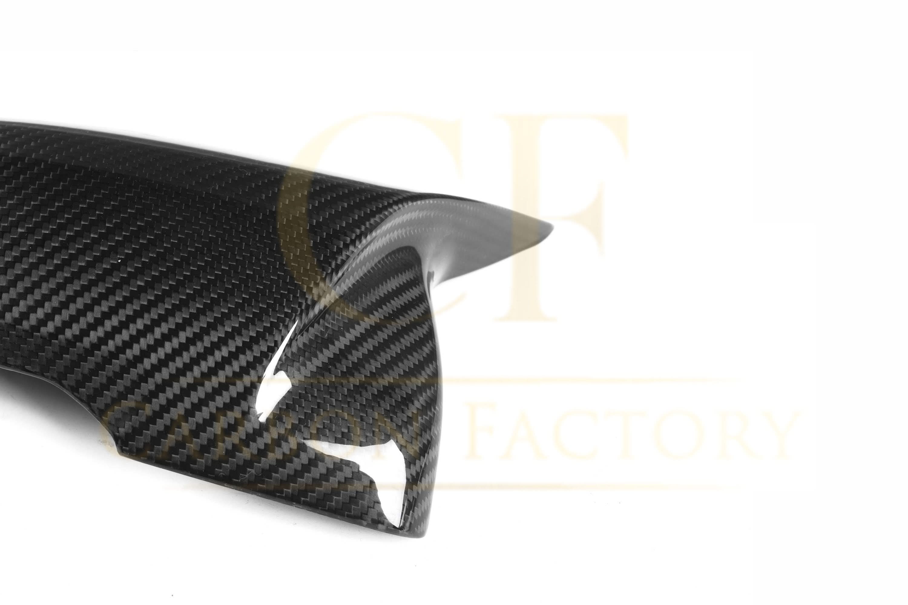 CF Style Pre-Preg Carbon Fibre Mirror Covers for Toyota Supra A90 19-24 - Carbon Factory