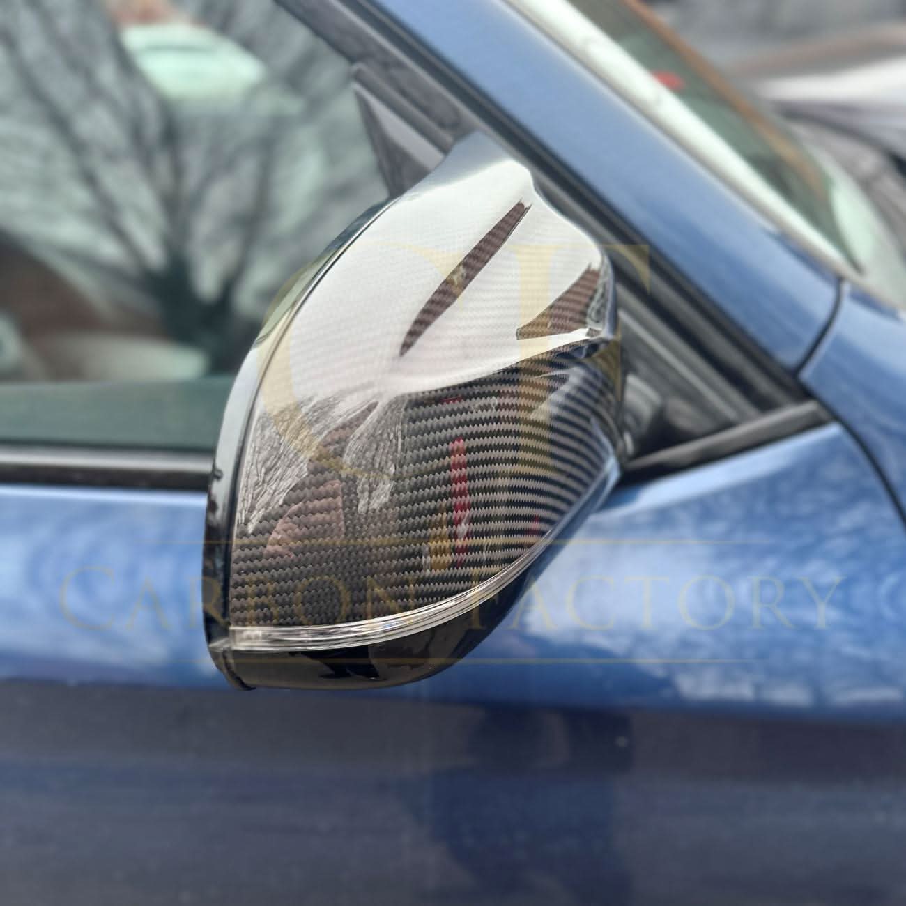CF Style Pre-Preg Carbon Fibre Replacement Mirror Covers for BMW G01 X3 G08 IX3 19-25 - Carbon Factory