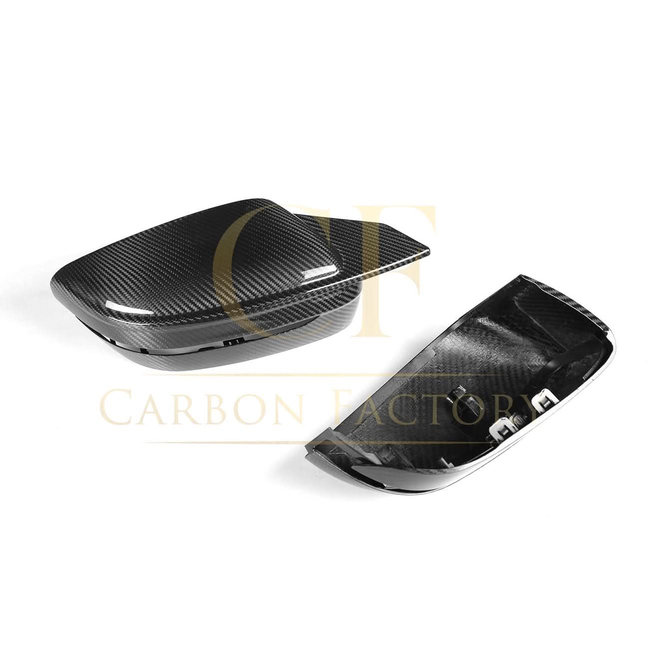 CF Style Pre-Preg Carbon Fibre Replacement Mirror Covers for BMW G11 G12 7 Series LHD 15-22 - Carbon Factory